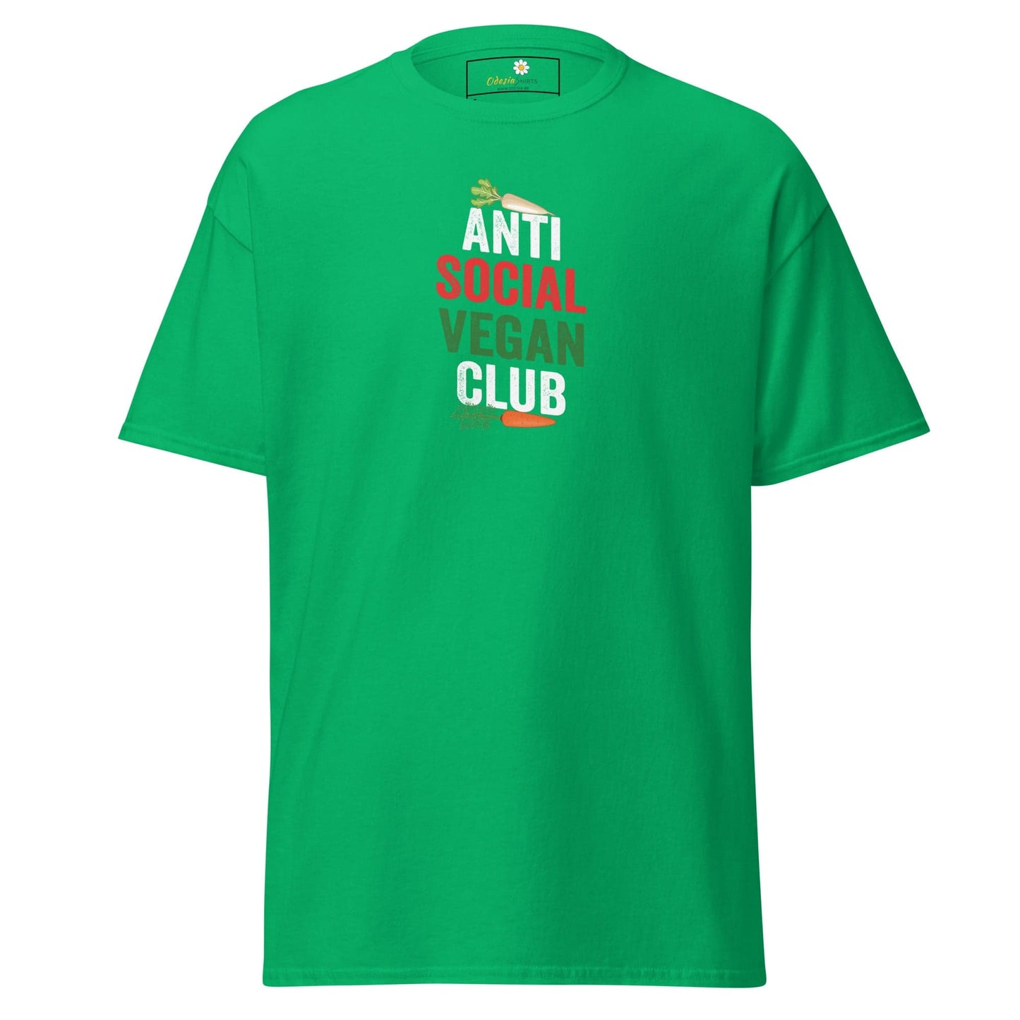 Unisex classic tee - GREEN VEGAN CLUB - REGULAR - Irish Green / S