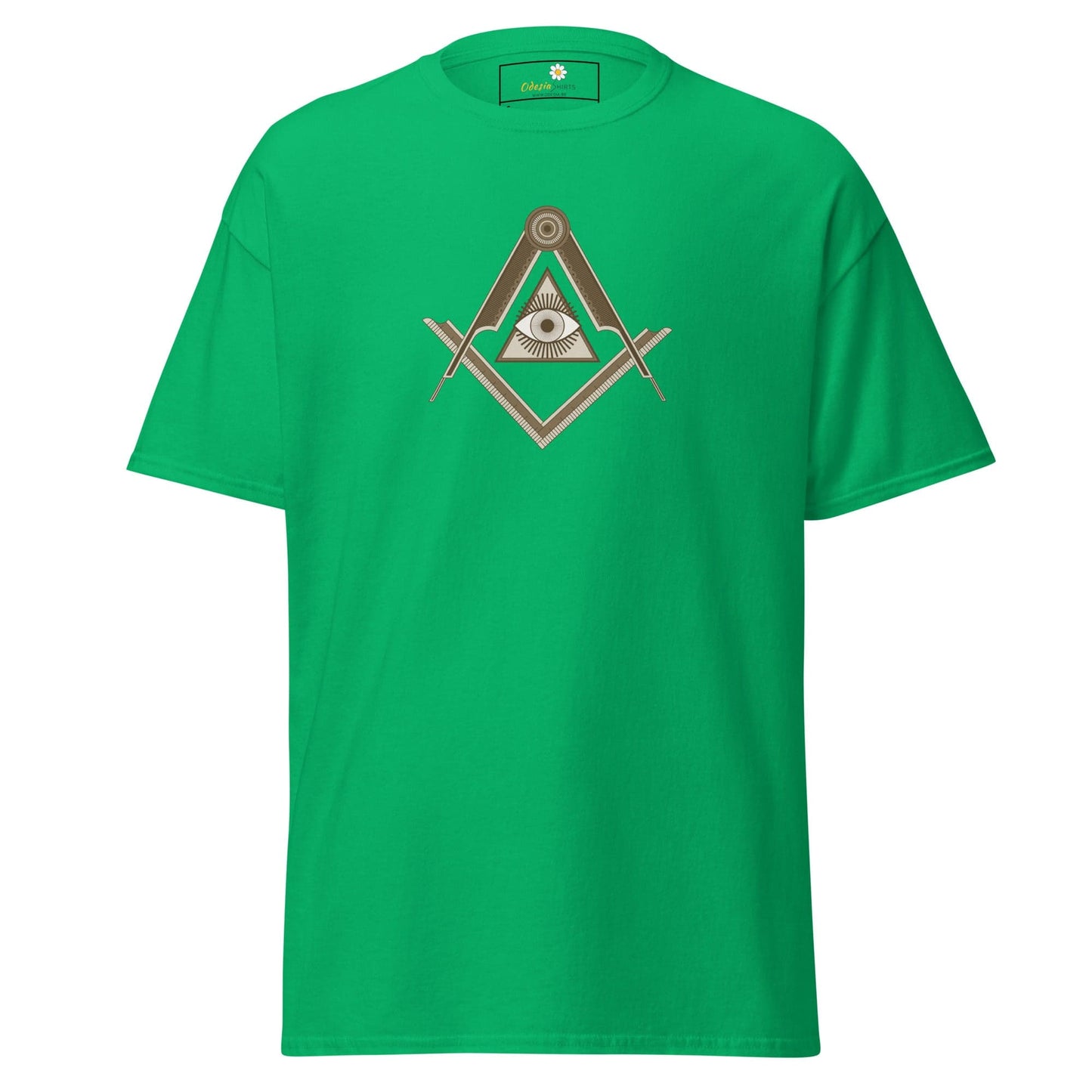 Unisex classic t-shirt - MYSTIC EYE TRIANGLE - REGULAR - Irish Green / S