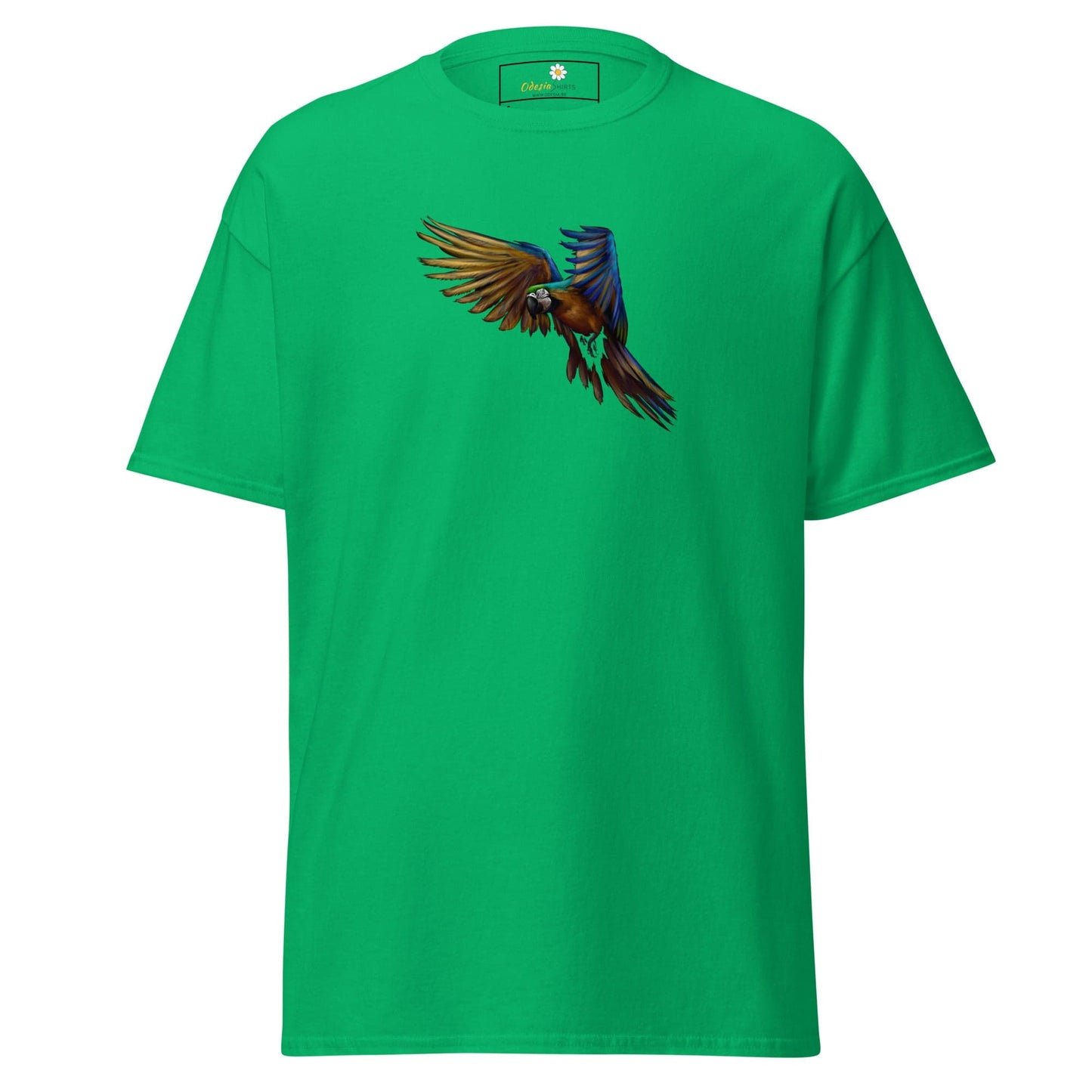 Unisex classic tee - WILD LIFE PARROT - REGULAR - Irish Green / S