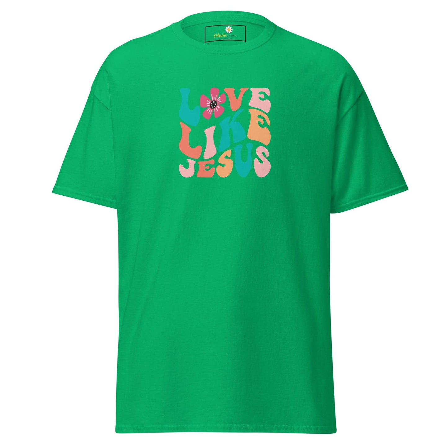 Unisex classic tee - SPIRITUAL LOVE LIKE JESUS - REGULAR - Irish Green / S