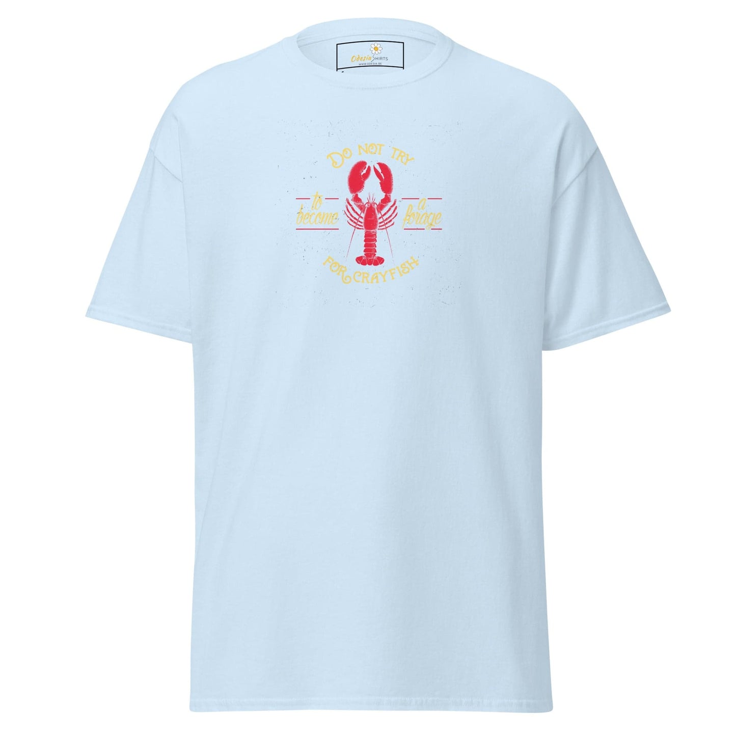 Unisex classic tee - WILD LIFE CRAYFISH - REGULAR - Light Blue / S
