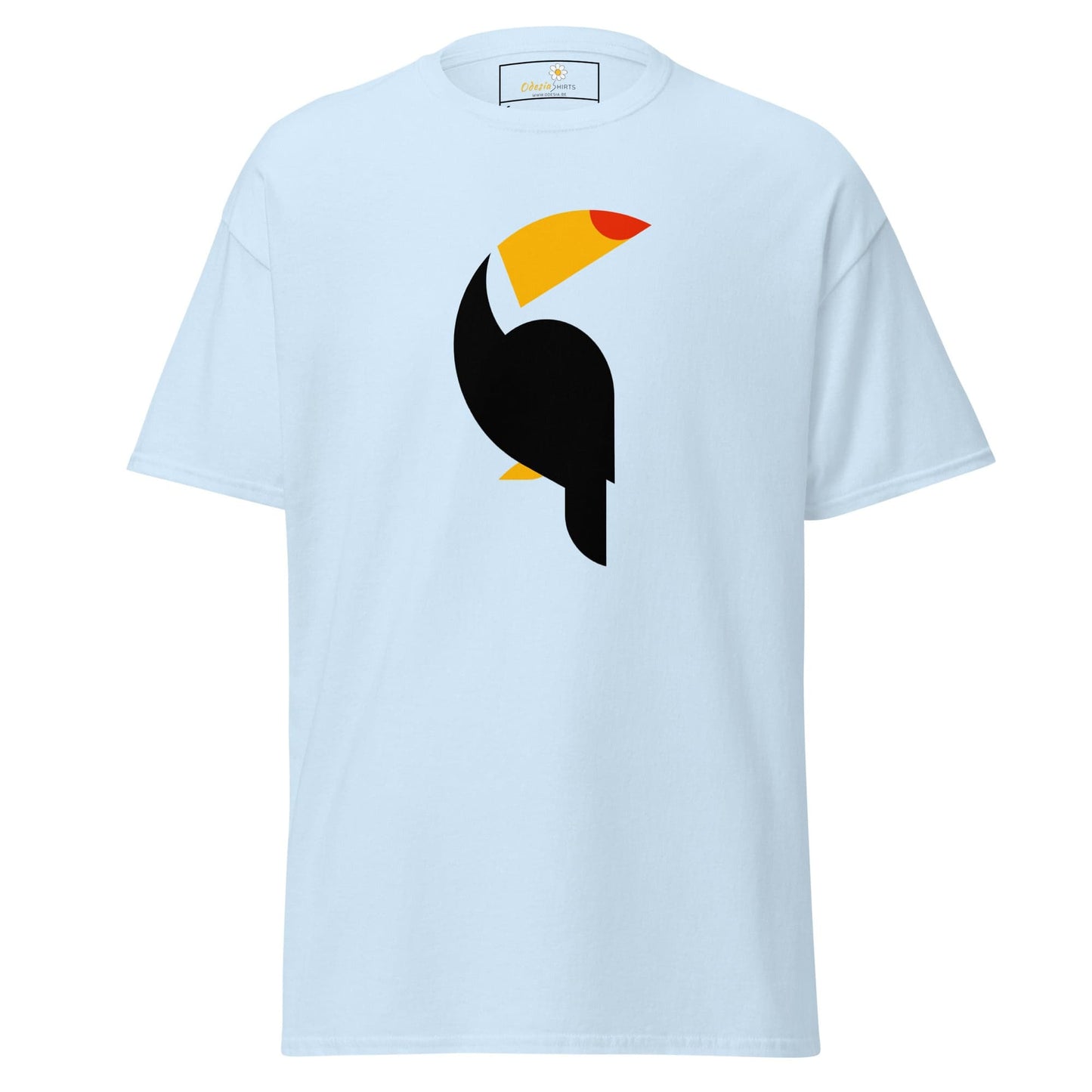 Unisex classic t-shirt - WILD LIFE TOUCAN - REGULAR - Light Blue / S