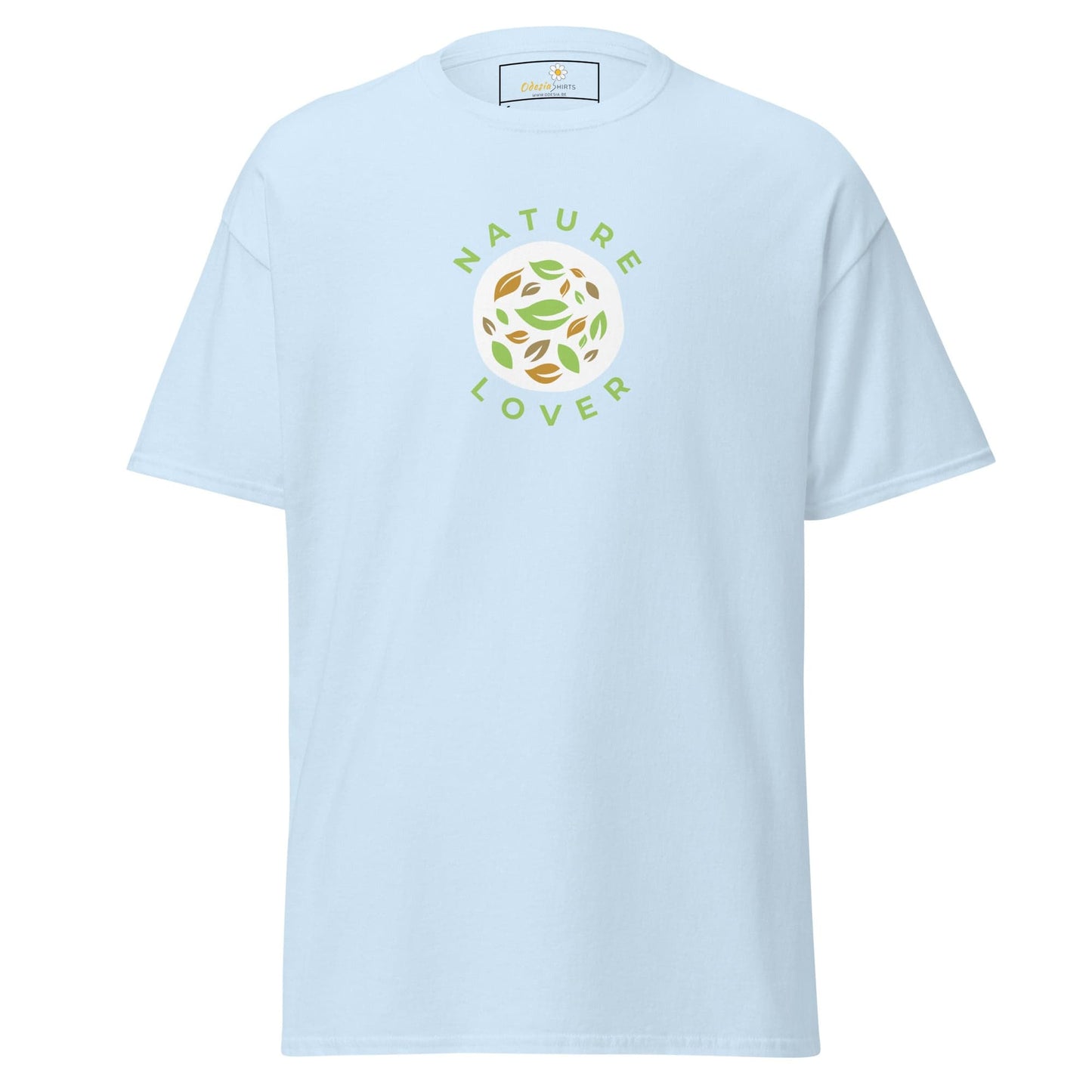 Unisex classic tee - NATURE LOVER - REGULAR - Light Blue / S
