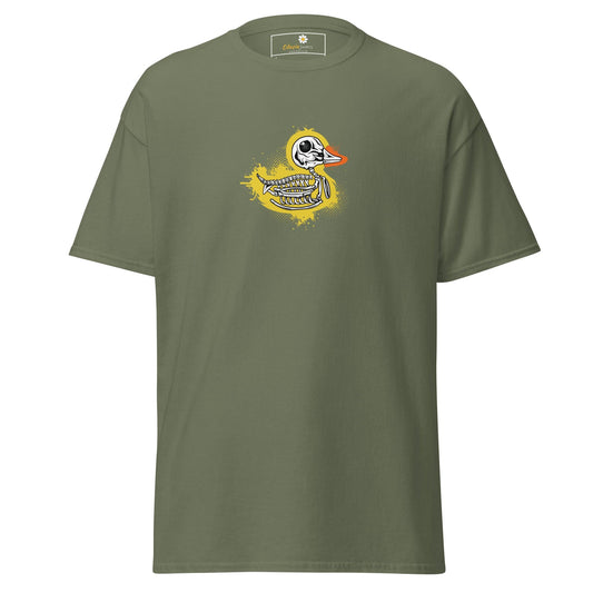Unisex classic tee - ANIMALS FUN CHICK - REGULAR - Military Green / S