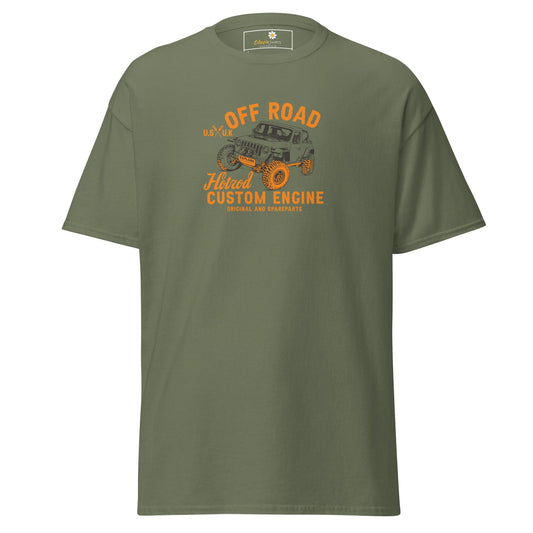 Unisex classic tee - MISC OFF ROAD - REGULAR - Military Green / S