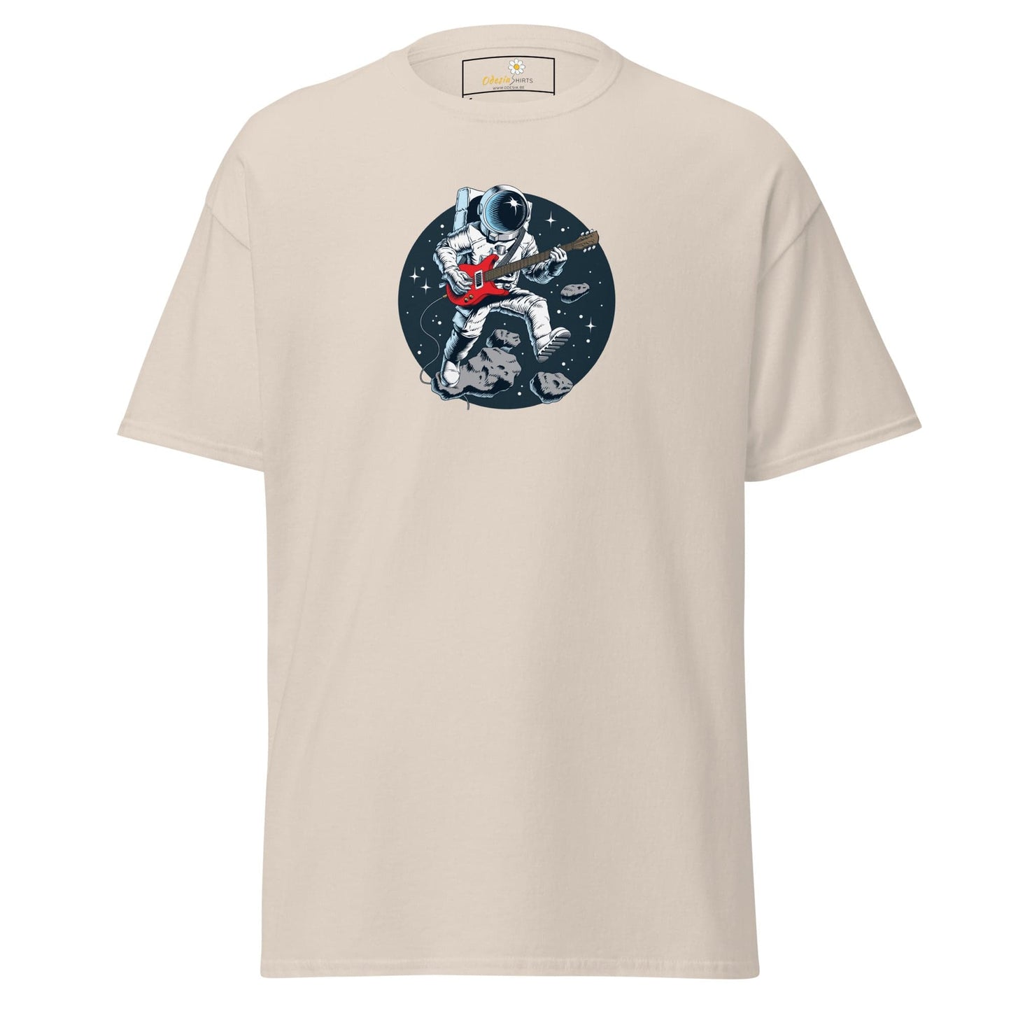 Unisex classic tee - ASTRONAUT MUSIC ROCK - REGULAR - Natural / S