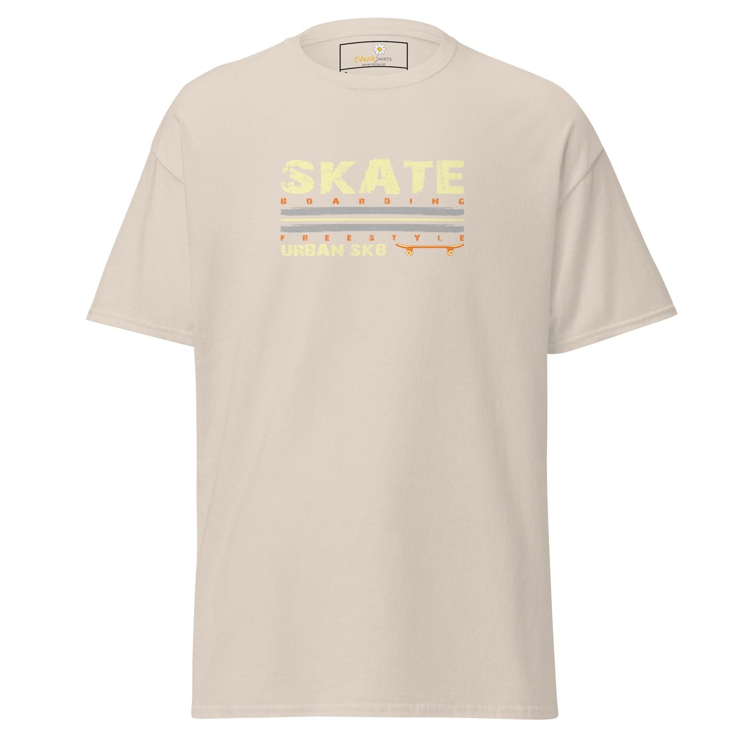 Unisex classic t-shirt - SPORT SKATEBOARDING - REGULAR - Natural / S