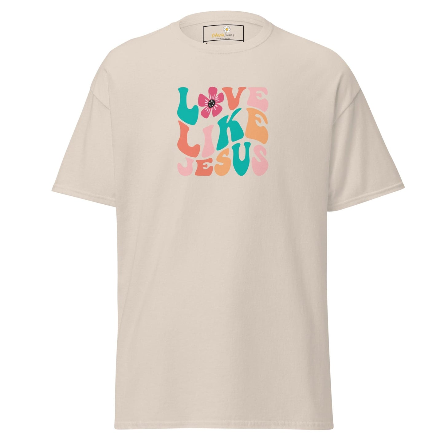 Unisex classic tee - SPIRITUAL LOVE LIKE JESUS - REGULAR - Natural / S