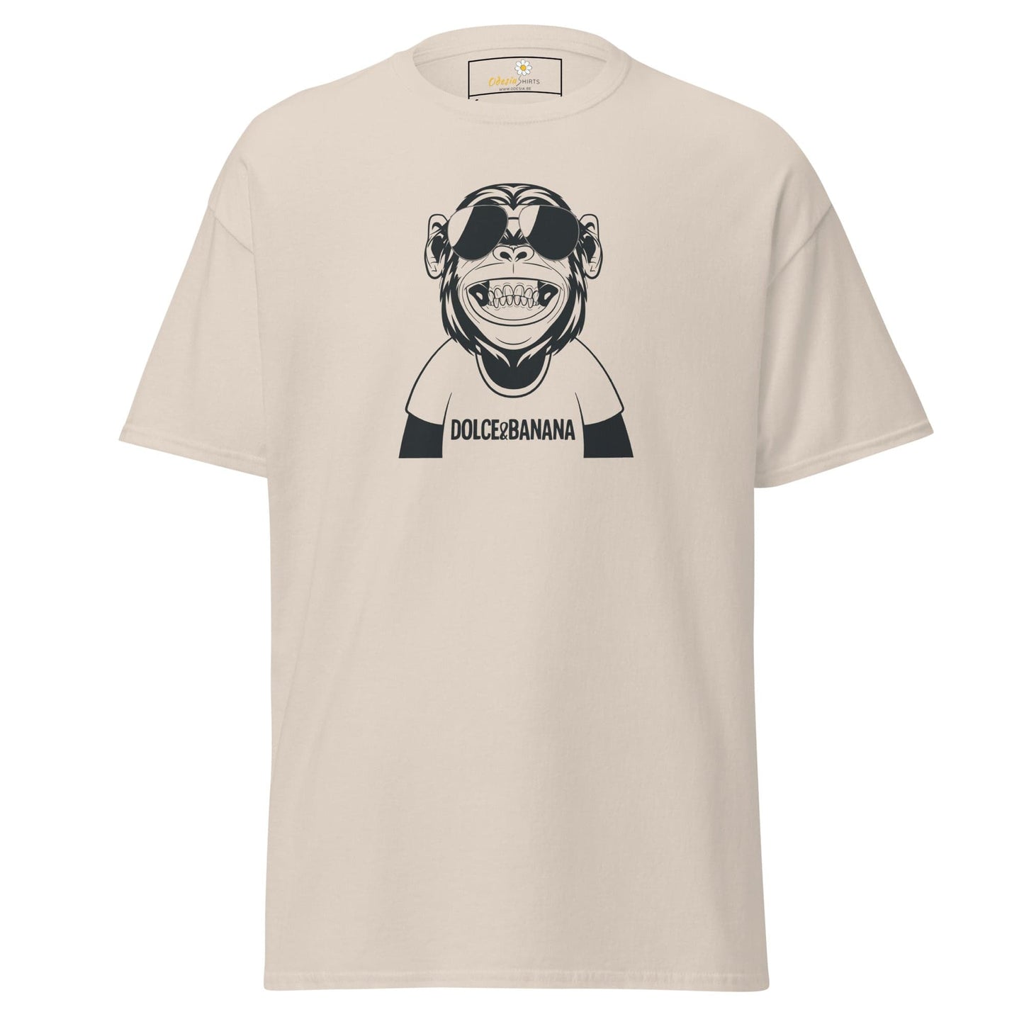 Unisex classic t-shirt - FUN DOLCE BANANA - REGULAR - Natural / S