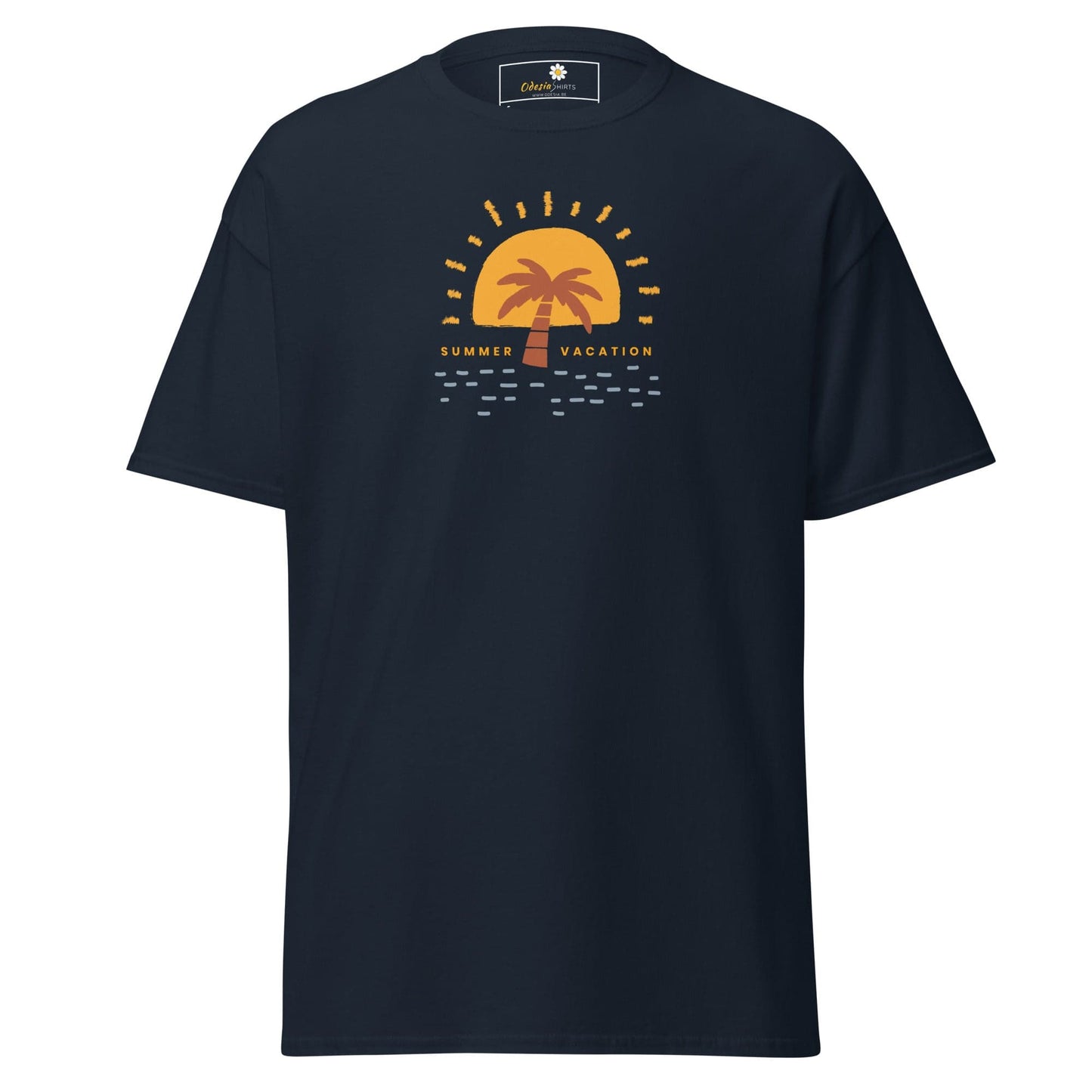 Unisex classic tee - SUMMER VACATION - REGULAR - Navy / S