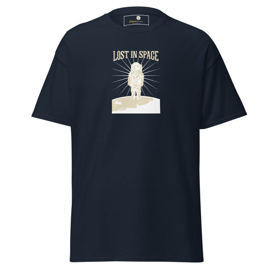 Unisex classic tee - ASTRONAUT LOST IN SPACE - REGULAR - Navy / S