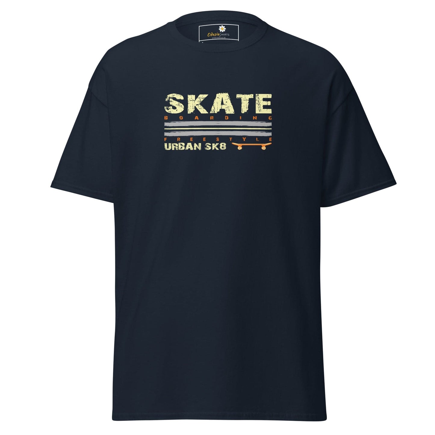 Unisex classic t-shirt - SPORT SKATEBOARDING - REGULAR - Navy / S