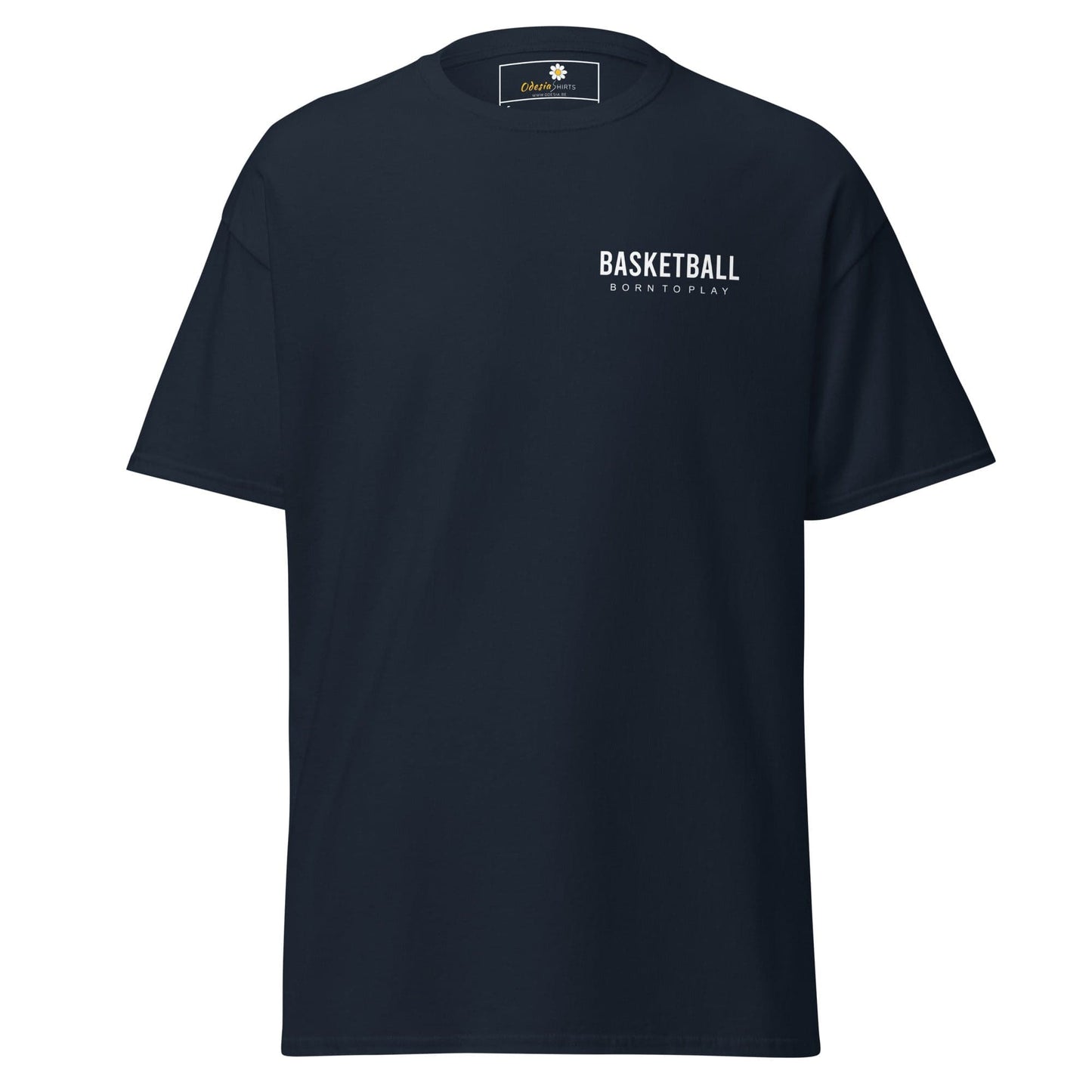 Unisex classic t-shirt - SPORT BASKETBALL - REGULAR - Navy / S