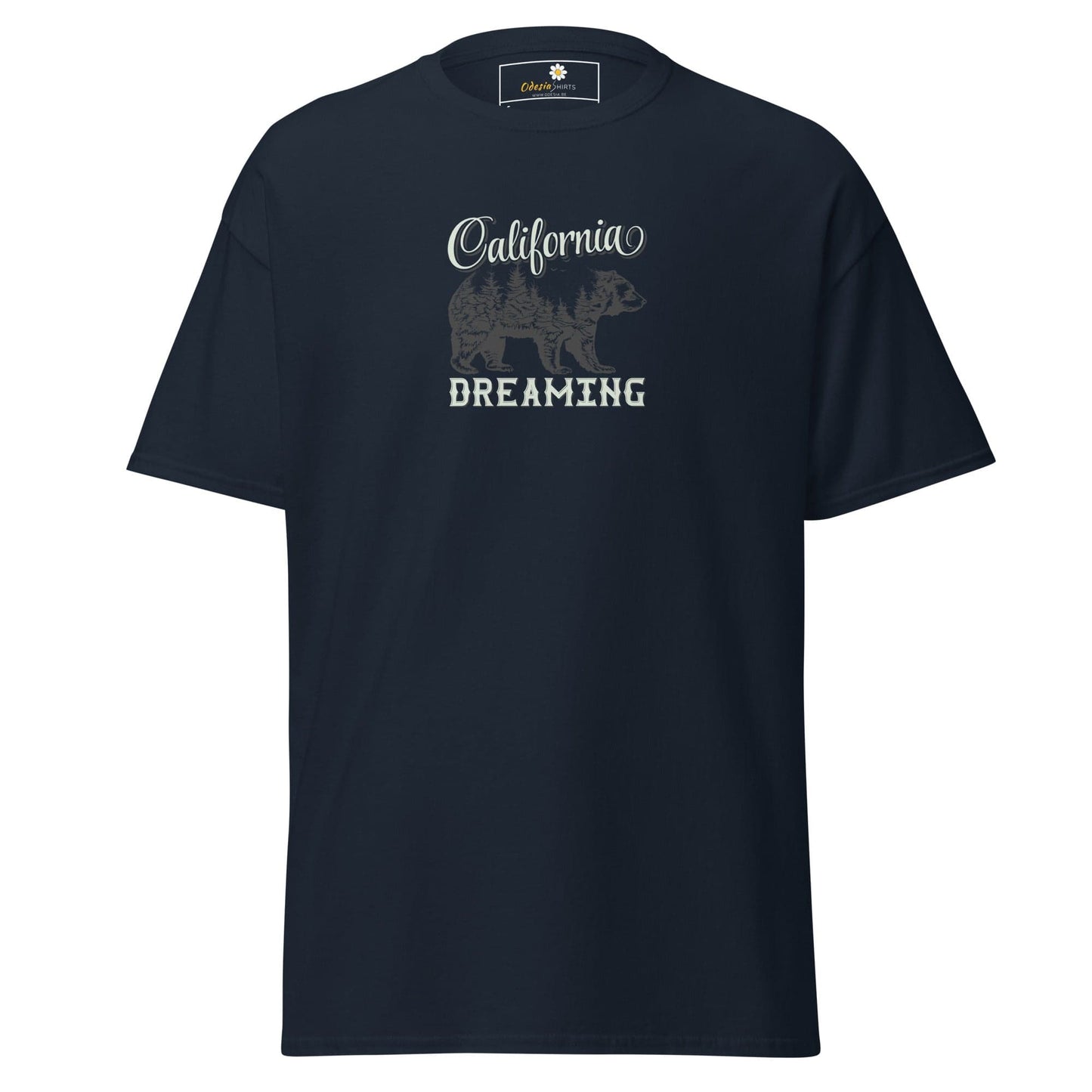 Unisex classic tee - WILD LIFE CALIFORNIA DREAMING - REGULAR - Navy / S