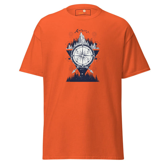 Unisex classic t-shirt - MYSTIC DIRECTIONS - REGULAR - Orange / S