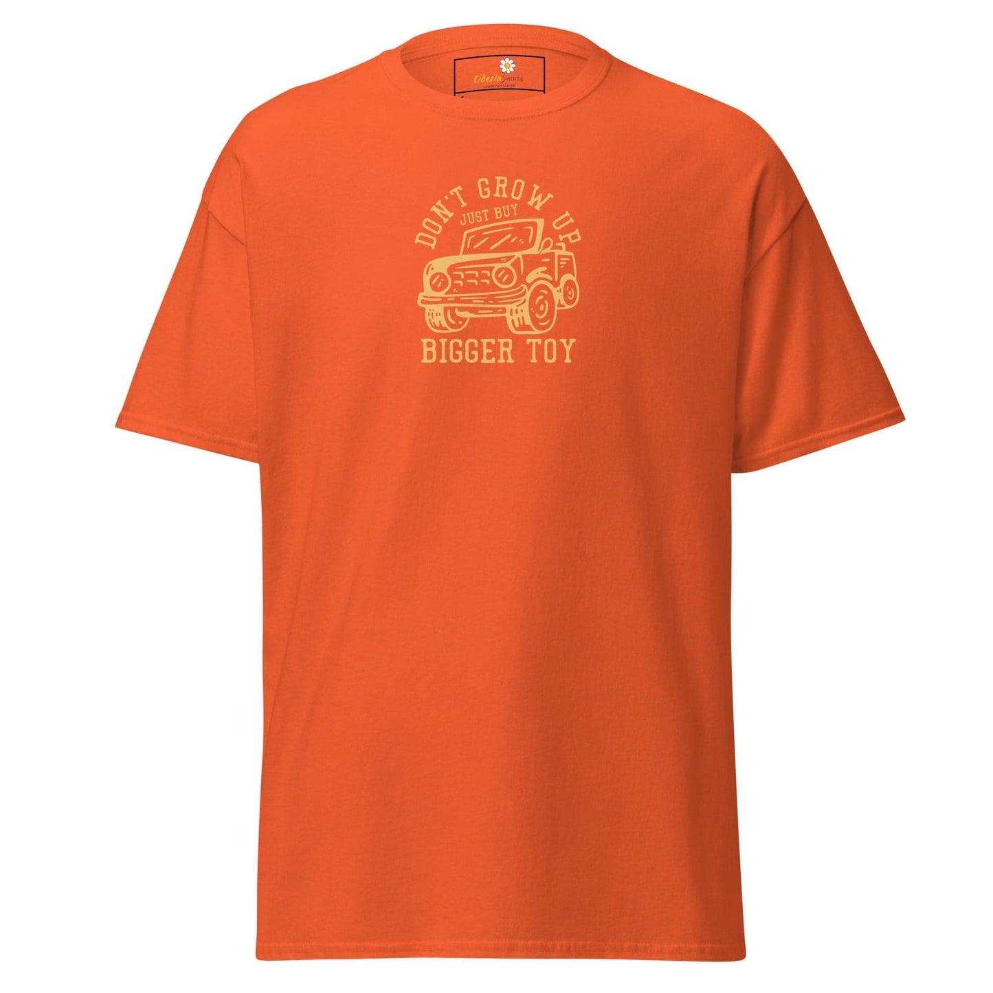 Unisex classic tee - MISC DONT GROW UP - REGULAR - Orange / S