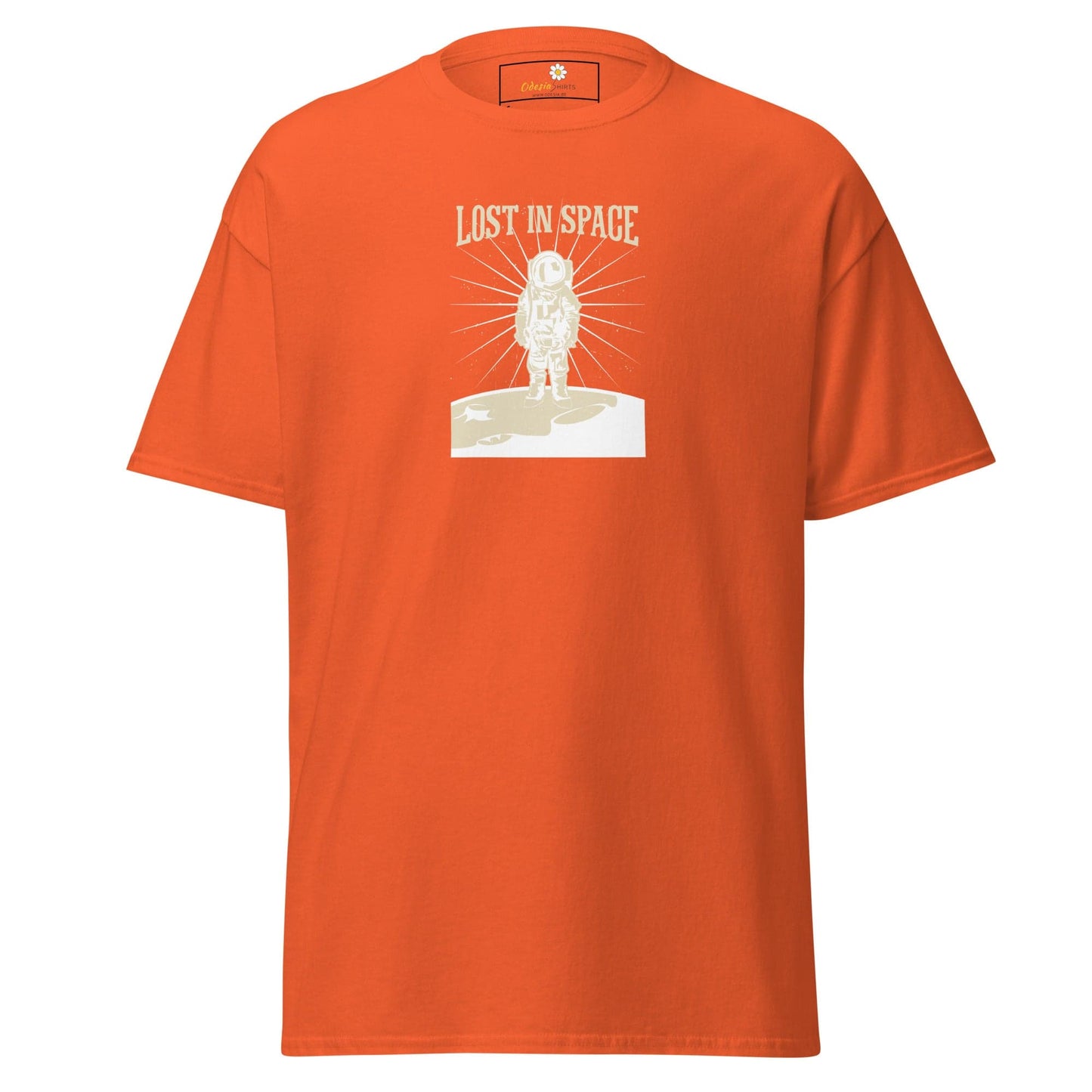 Unisex classic tee - ASTRONAUT LOST IN SPACE - REGULAR - Orange / S