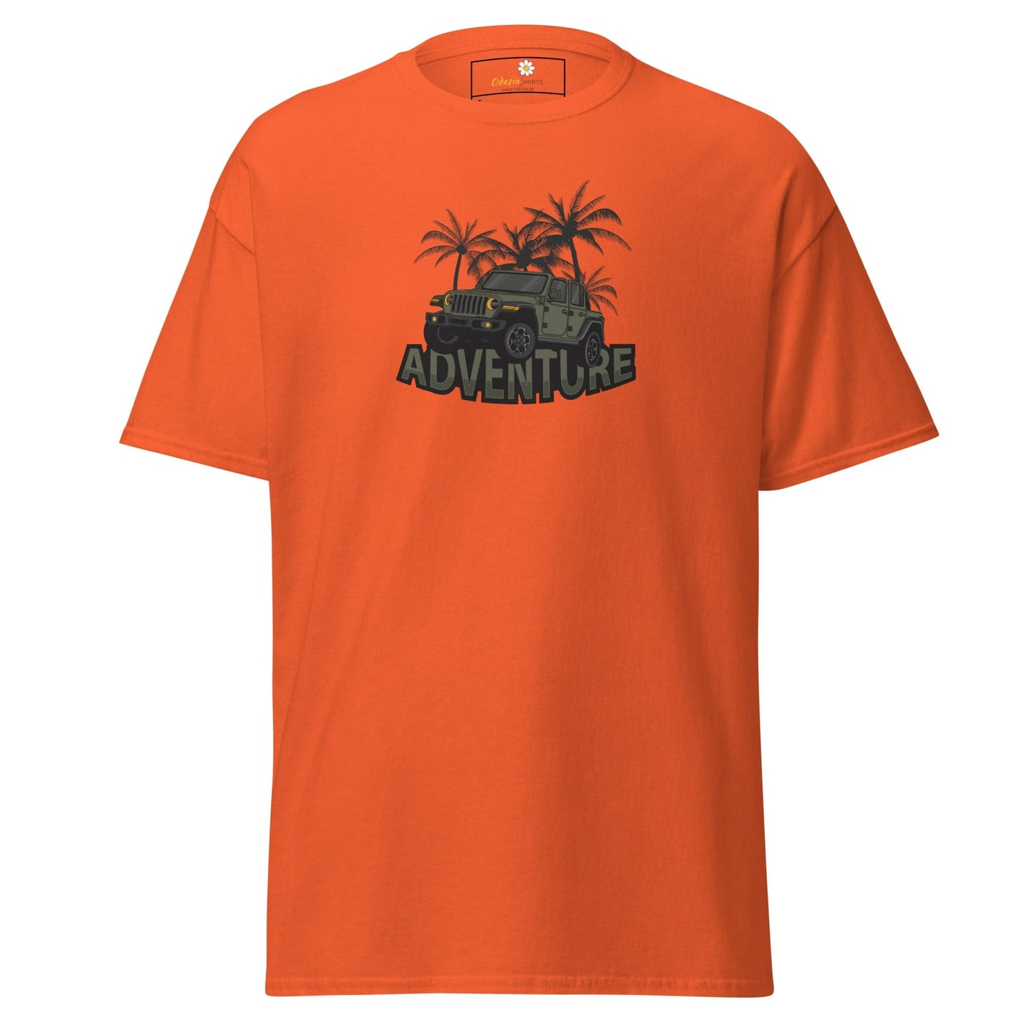 Unisex classic tee - ADVENTURE 4X4 - REGULAR - Orange / S