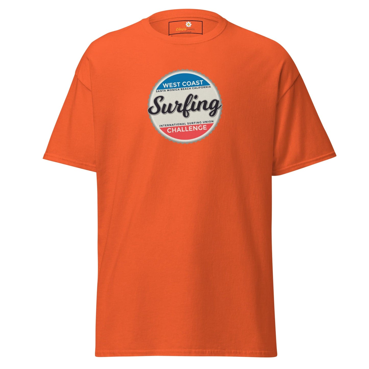 Unisex classic tee - SPORT SURFING COAST - REGULAR - Orange / S