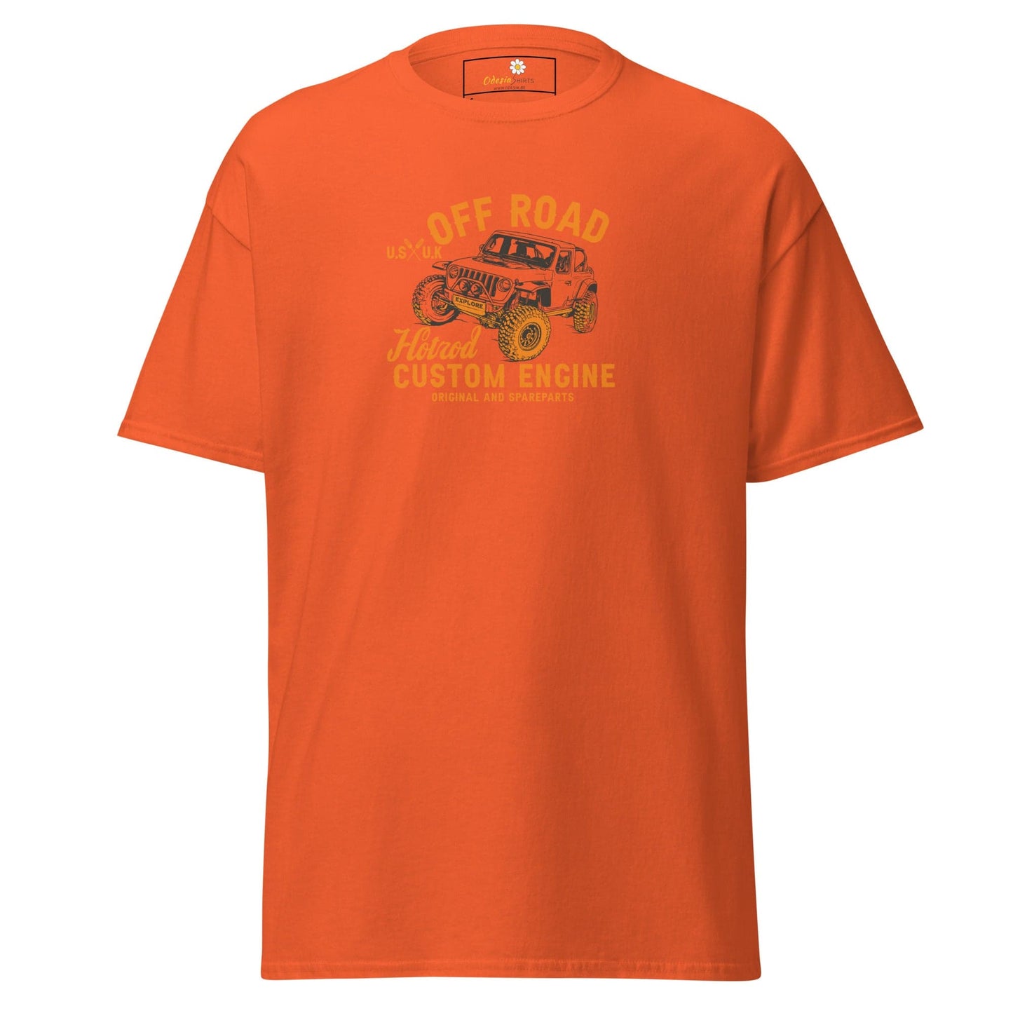 Unisex classic tee - MISC OFF ROAD - REGULAR - Orange / S
