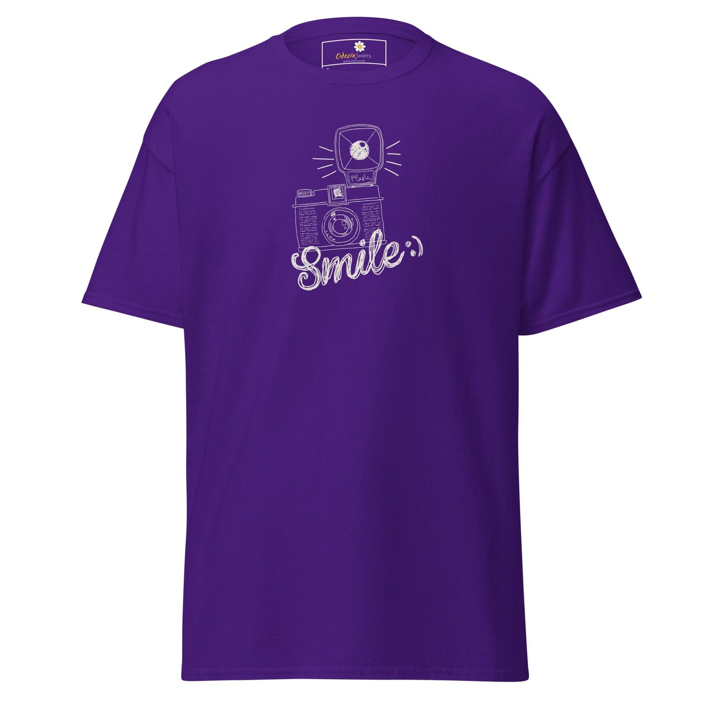 Unisex classic tee - MISC SMILE - REGULAR - Purple / S