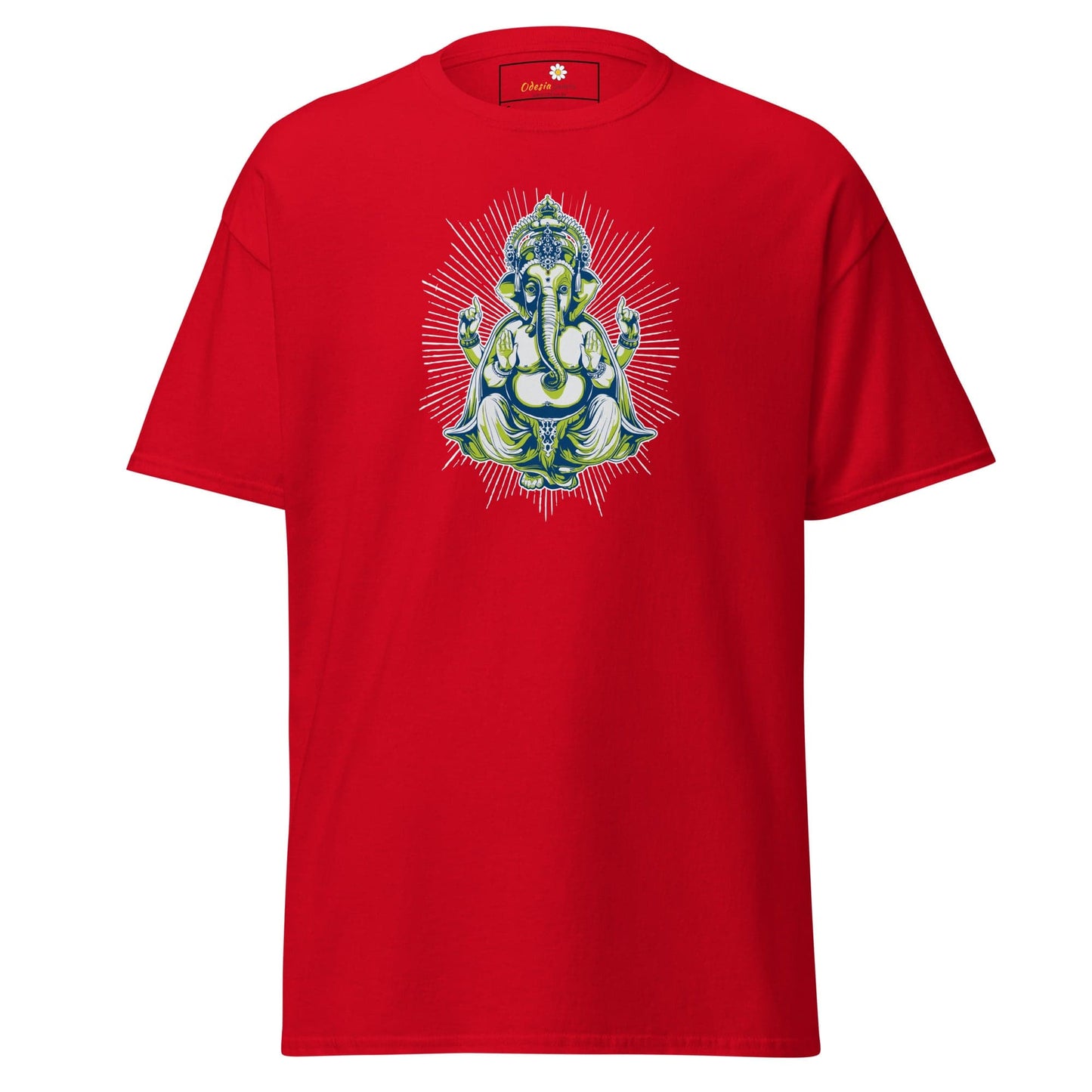 Unisex classic tee - SPIRITUAL GANESH - REGULAR - Red / S
