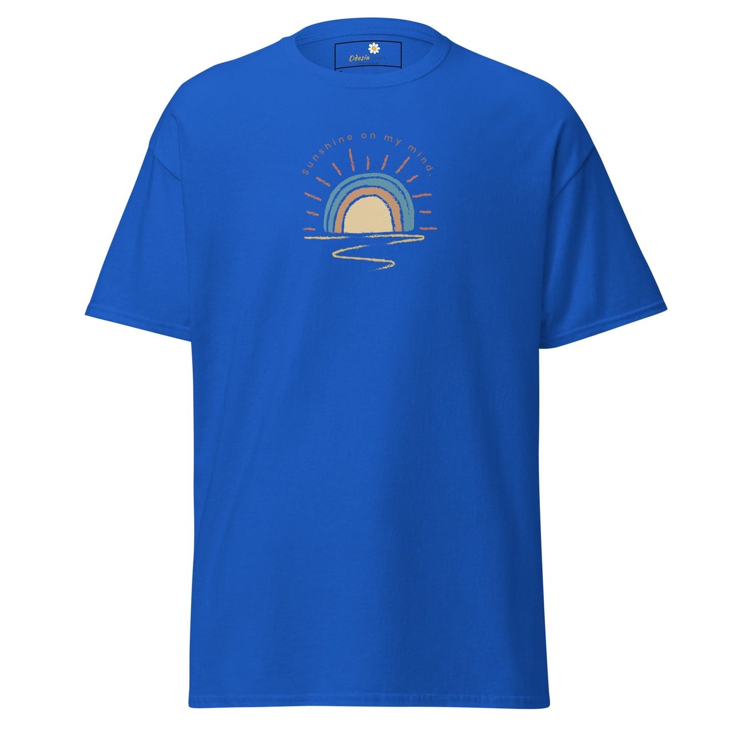 Unisex classic tee - SUMMER SUNSHINE ON MIND - REGULAR - Royal / S