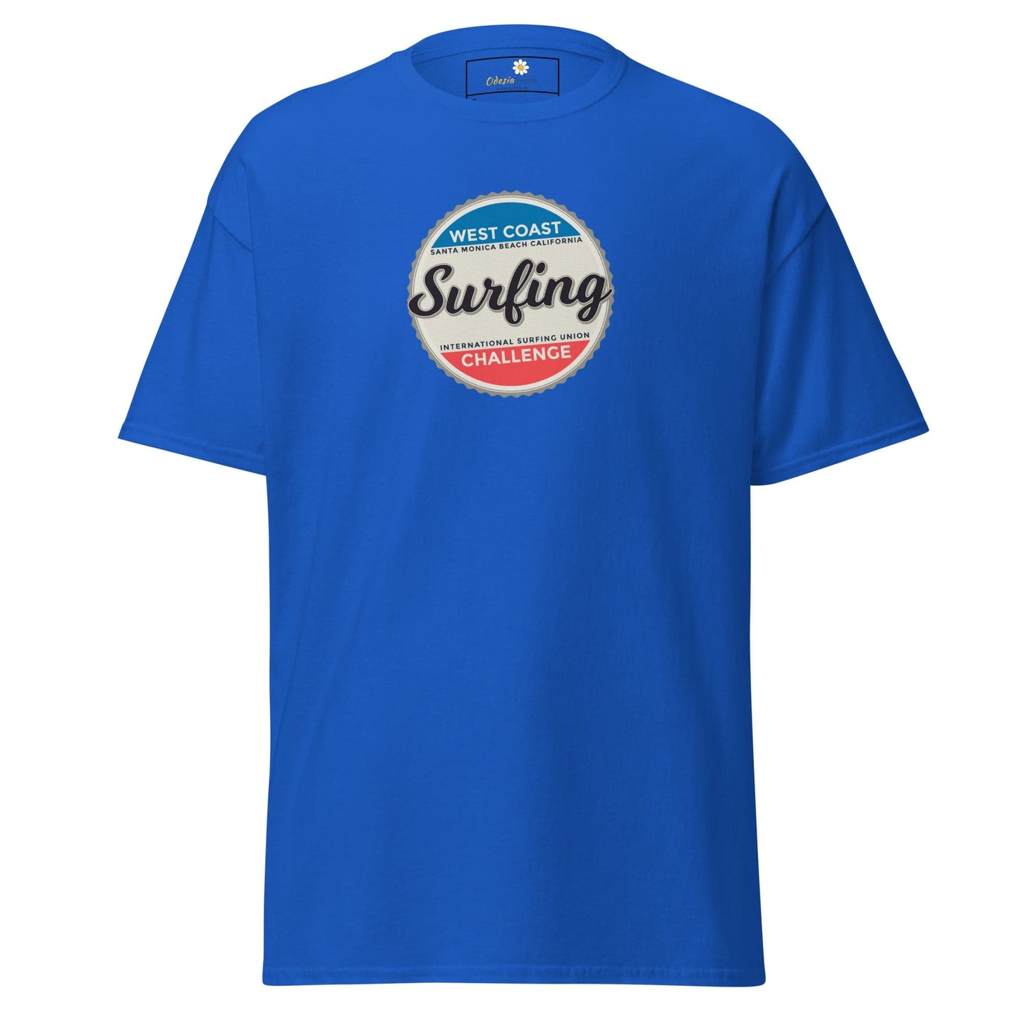 Unisex classic tee - SPORT SURFING COAST - REGULAR - Royal / S