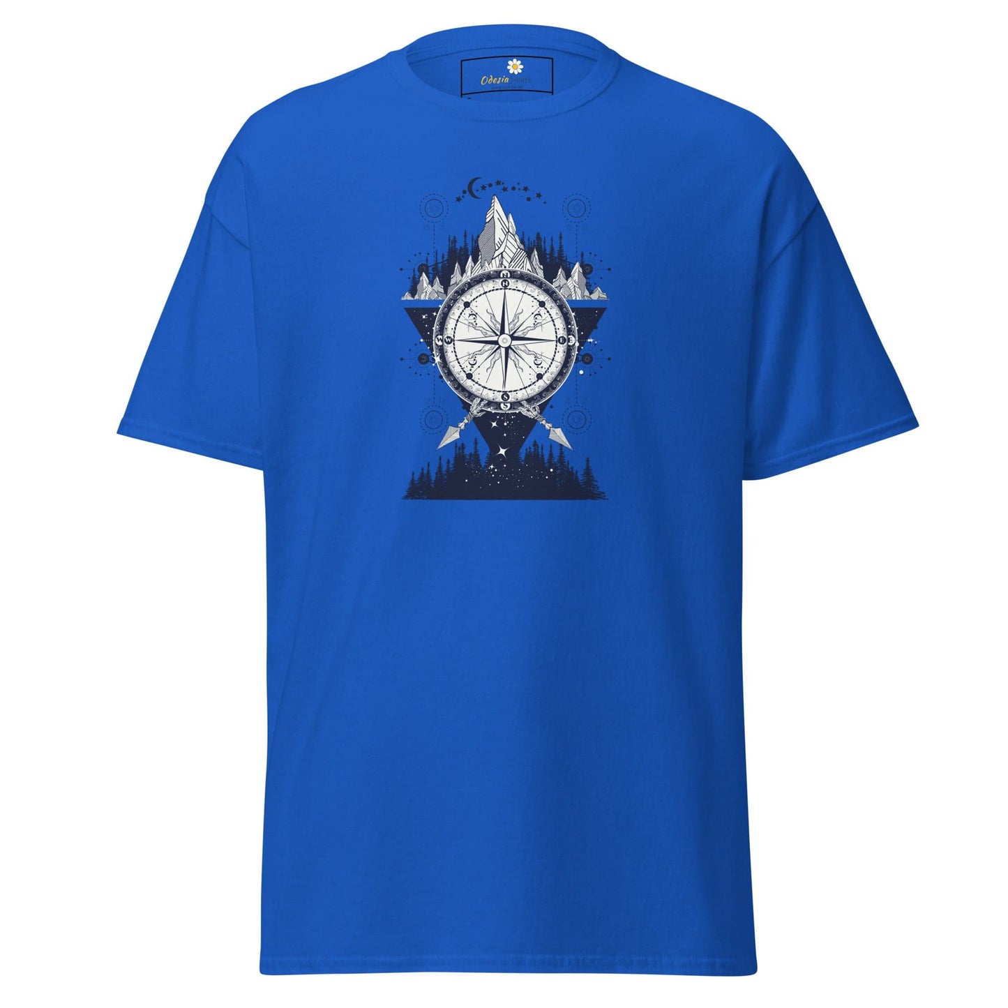 Unisex classic t-shirt - MYSTIC DIRECTIONS - REGULAR - Royal / S