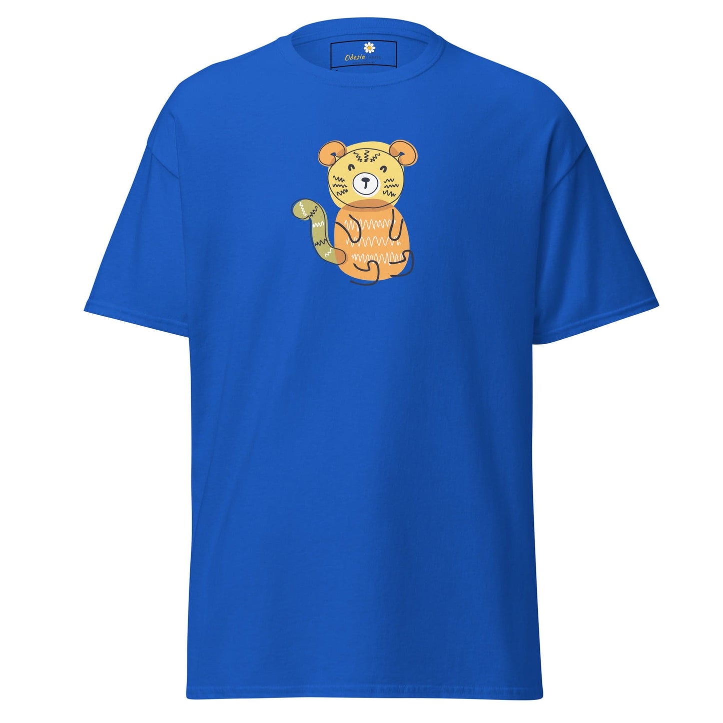 Unisex classic tee - ANIMALS FRIENDLY BEAR - REGULAR - Royal / S