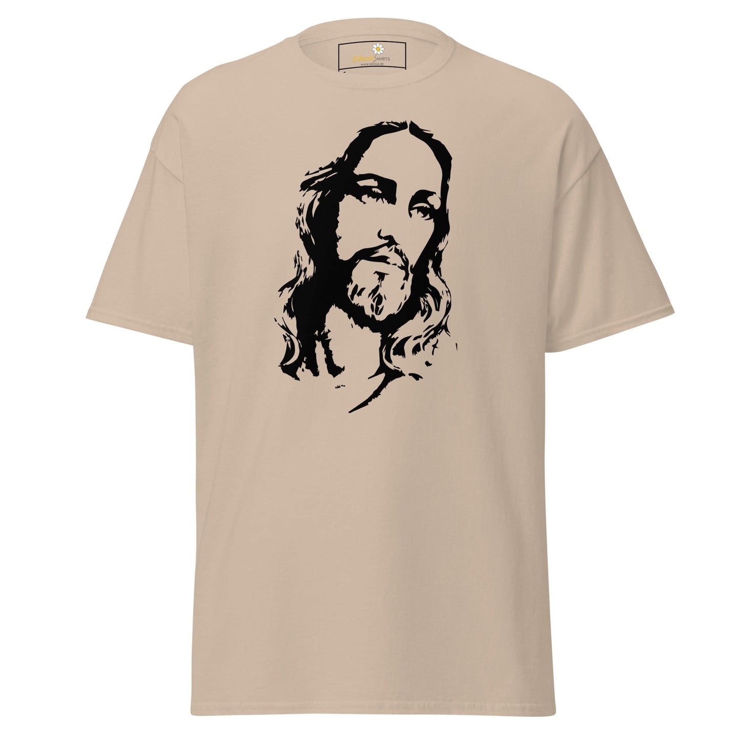Unisex classic tee - SPIRITUAL JESUS - REGULAR - Sand / S