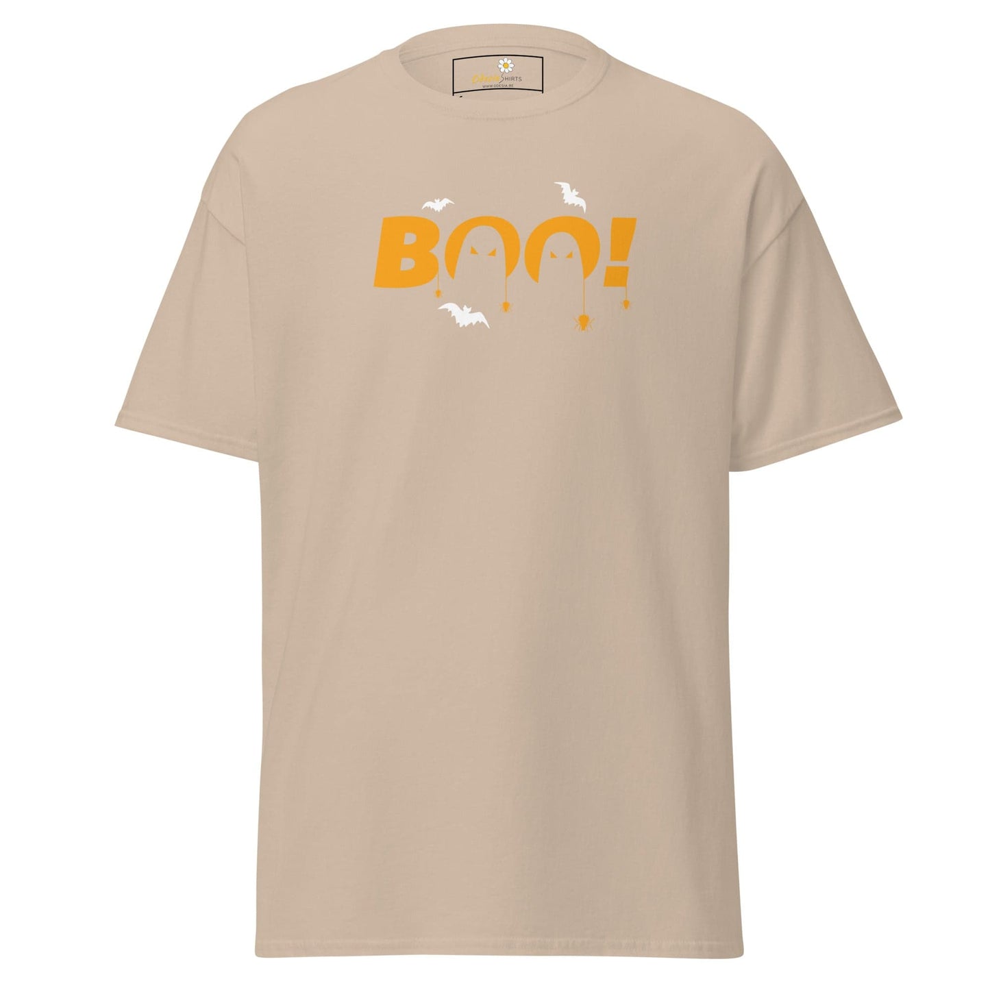 Unisex classic t-shirt - SEASONAL HALLOWEEN BOO - REGULAR - Sand / S