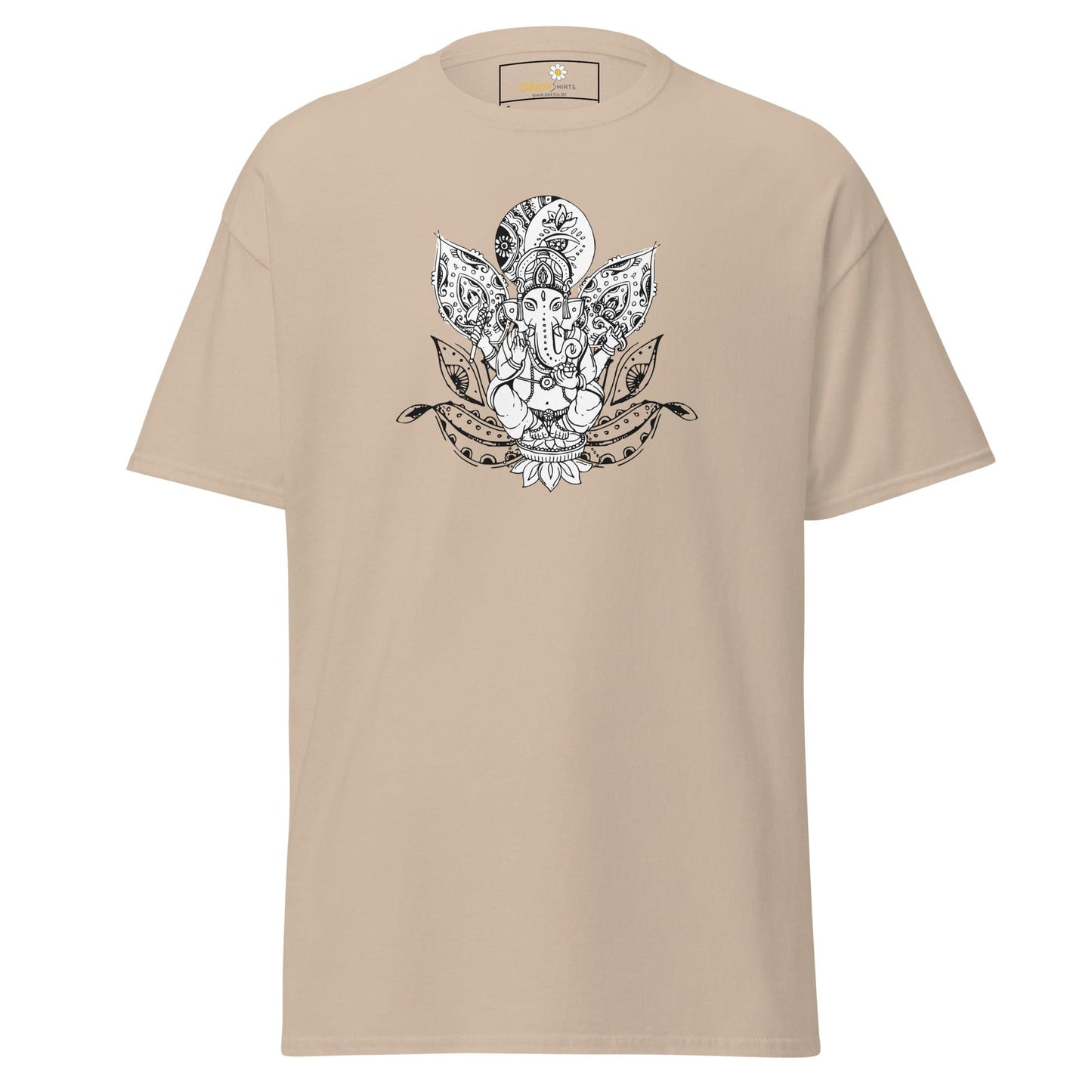 Unisex classic t-shirt - SPIRITUAL GANESH - REGULAR - Sand / S