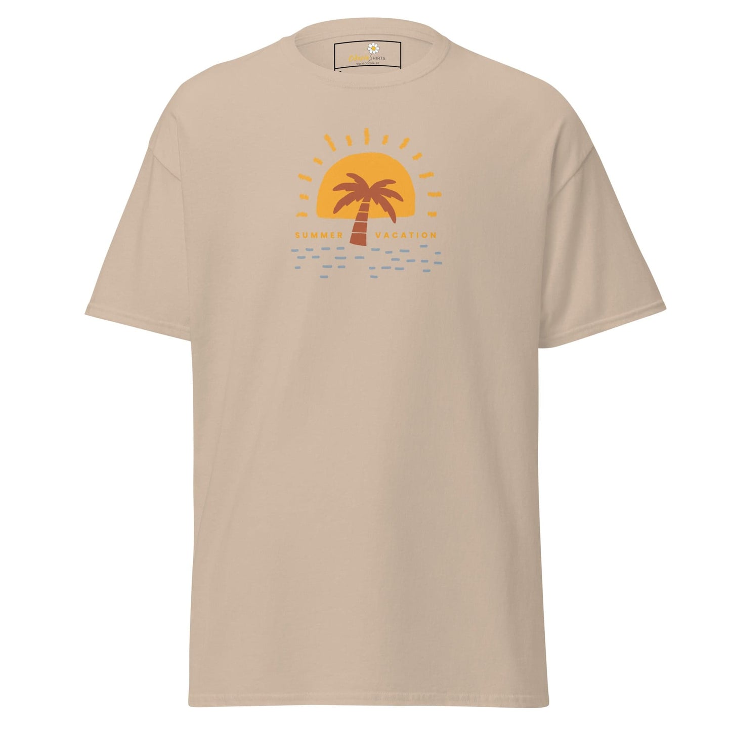 Unisex classic tee - SUMMER VACATION - REGULAR - Sand / S