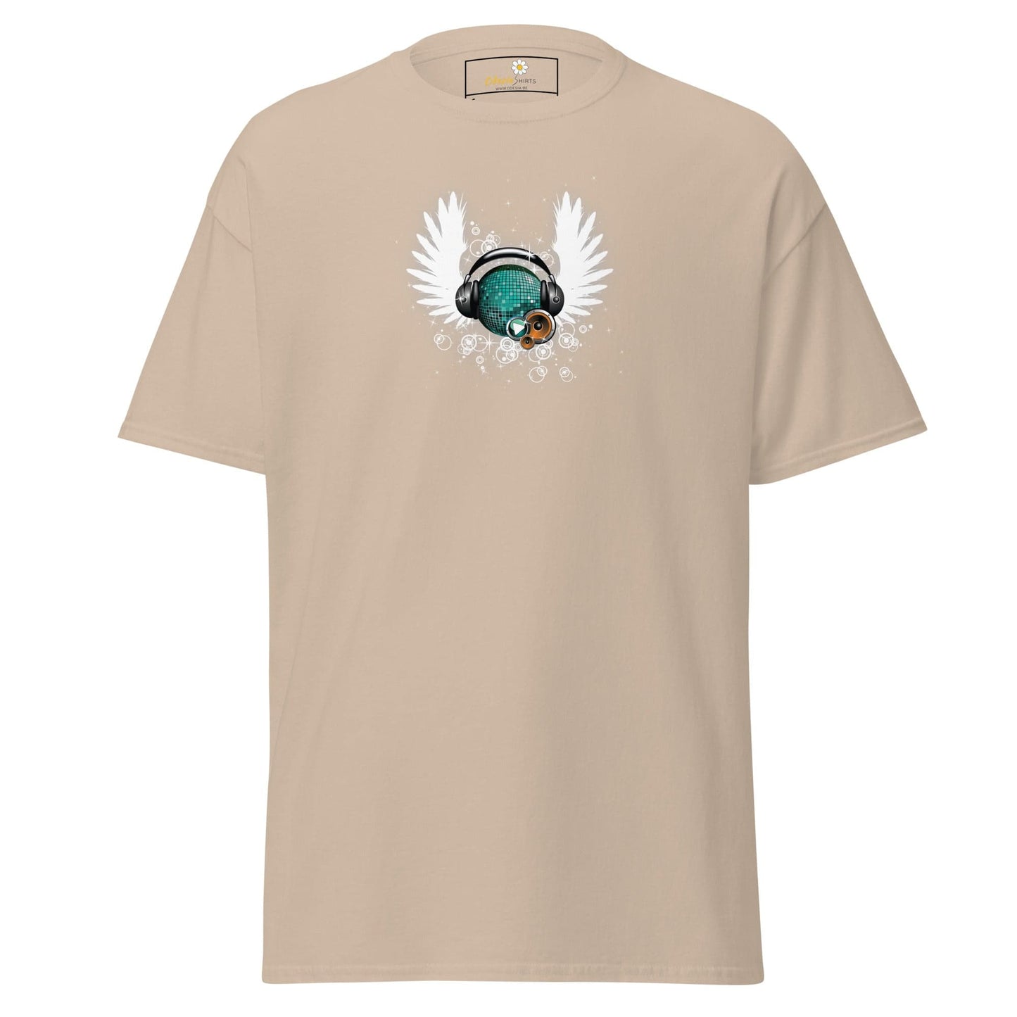 Unisex classic tee - MUSIC WINGS - REGULAR - Sand / S