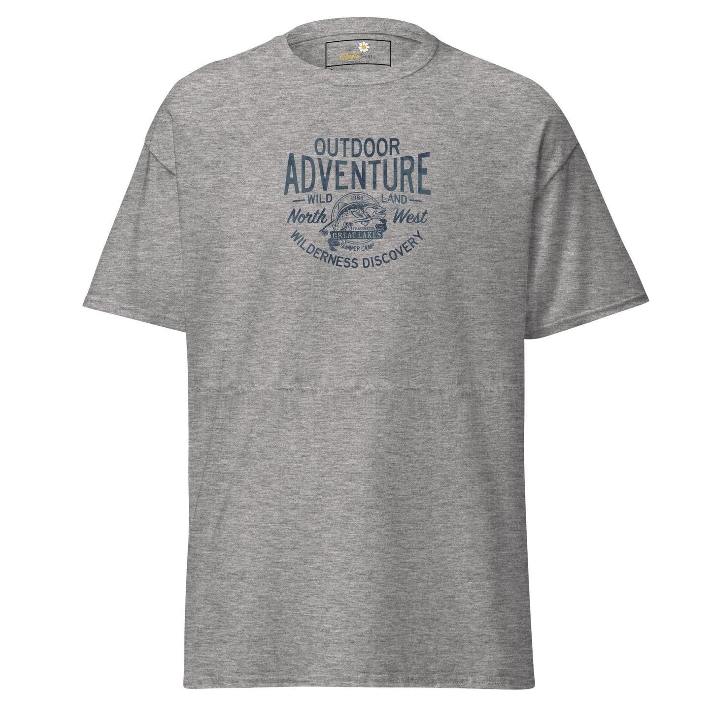 Unisex classic t-shirt - SPORT OUTDOOR ADVENTURE - REGULAR - Sport Grey / S