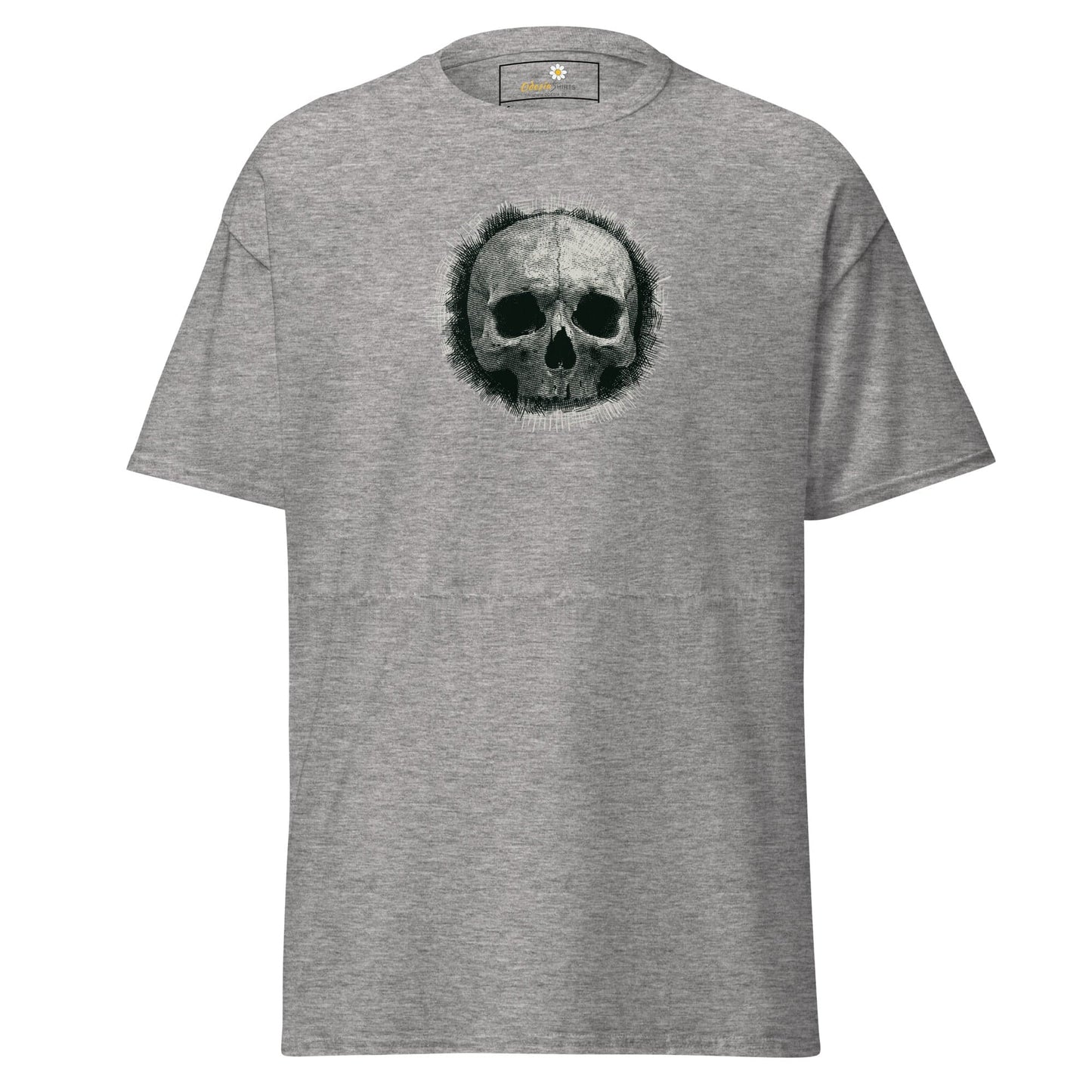Unisex classic tee - SKULL - REGULAR - Sport Grey / S