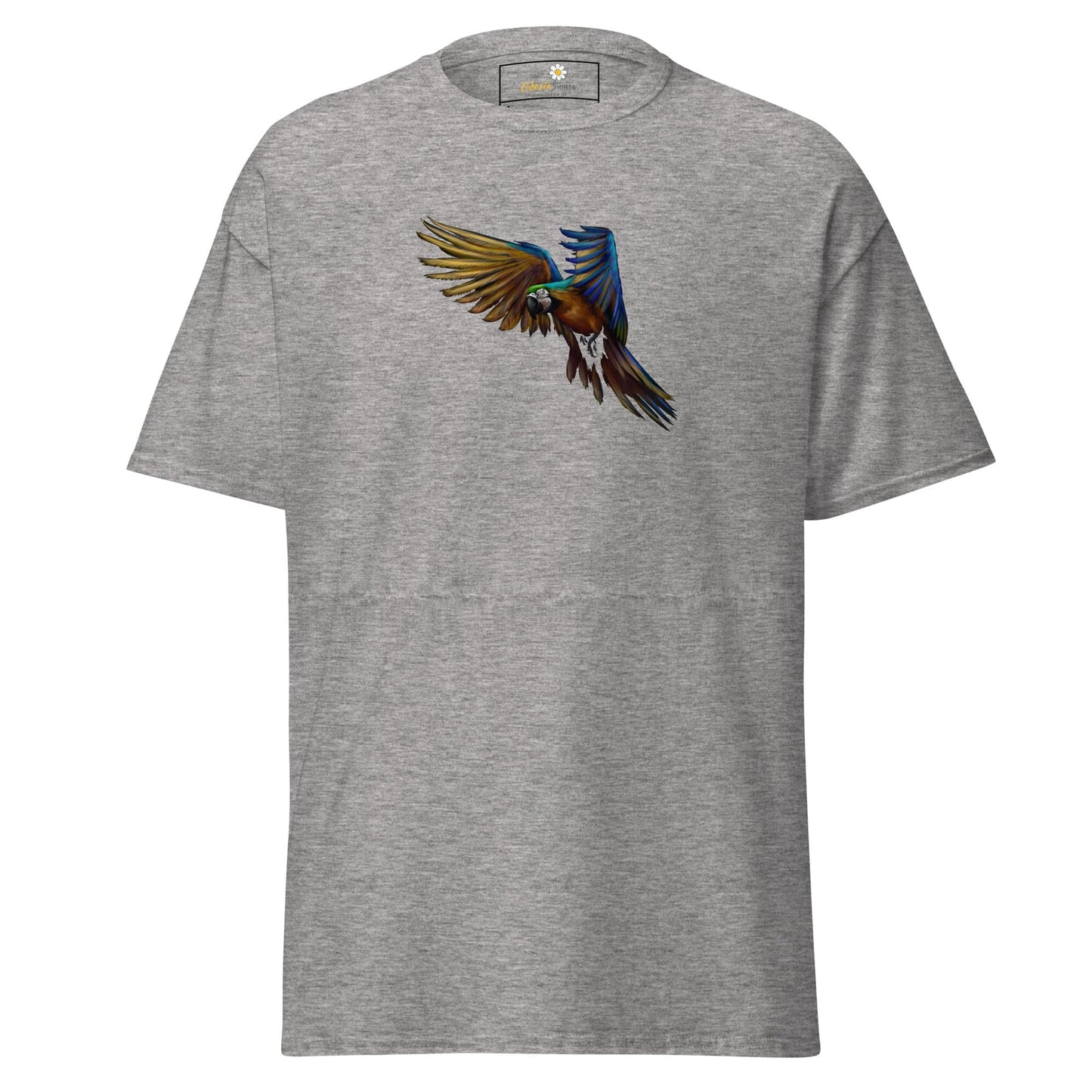 Unisex classic tee - WILD LIFE PARROT - REGULAR - Sport Grey / S