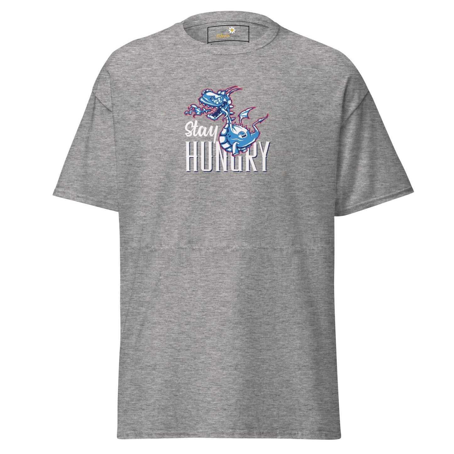 Unisex classic t-shirt - FUN STAY HUNGRY - REGULAR - Sport Grey / S