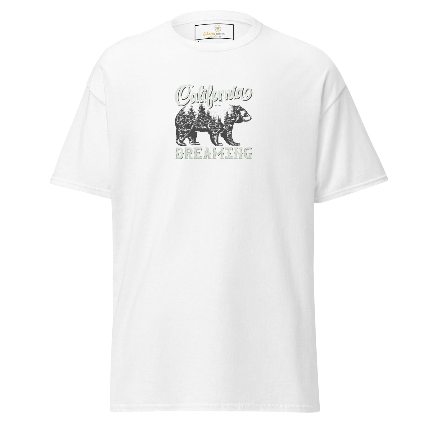 Unisex classic tee - WILD LIFE CALIFORNIA DREAMING - REGULAR - White / S