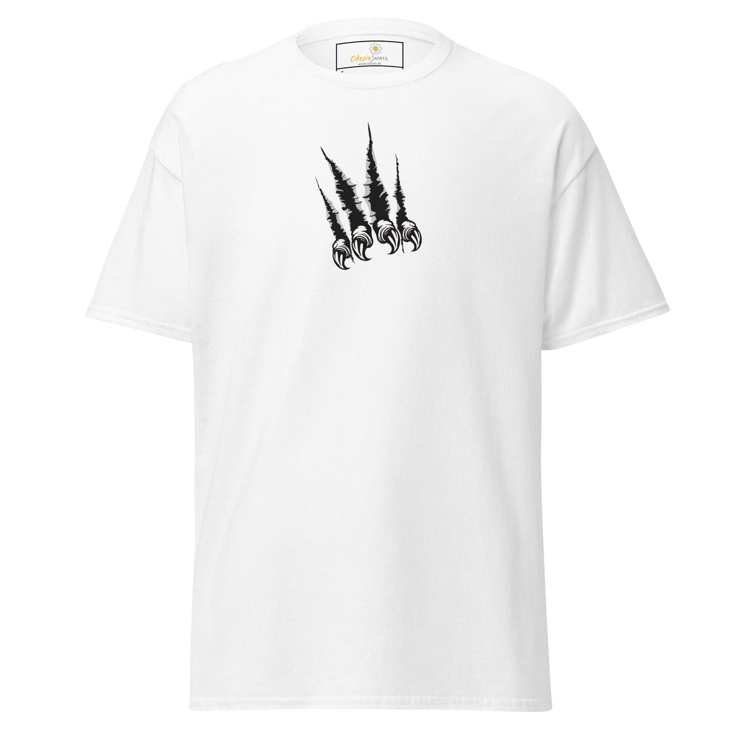 Unisex classic tee - WILD LIFE CLAWS - REGULAR - White / S
