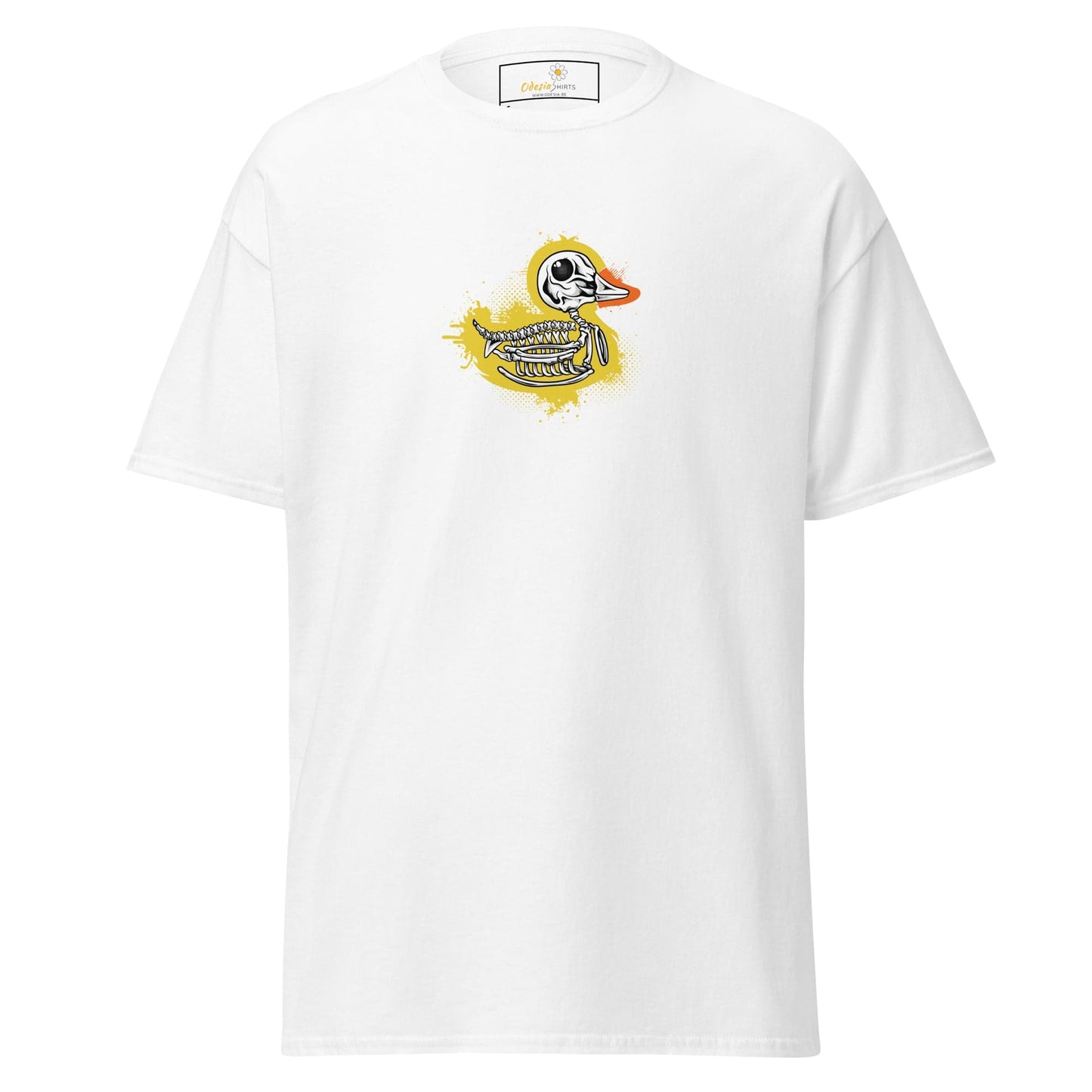 Unisex classic tee - ANIMALS FUN CHICK - REGULAR - White / S