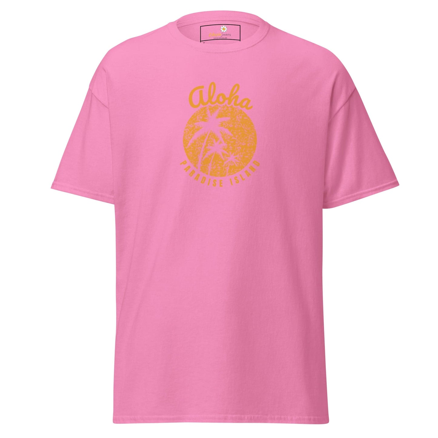 Unisex classic t-shirt - SUMMER COUNTRY PARADISE ISLAND - REGULAR - Azalea / S