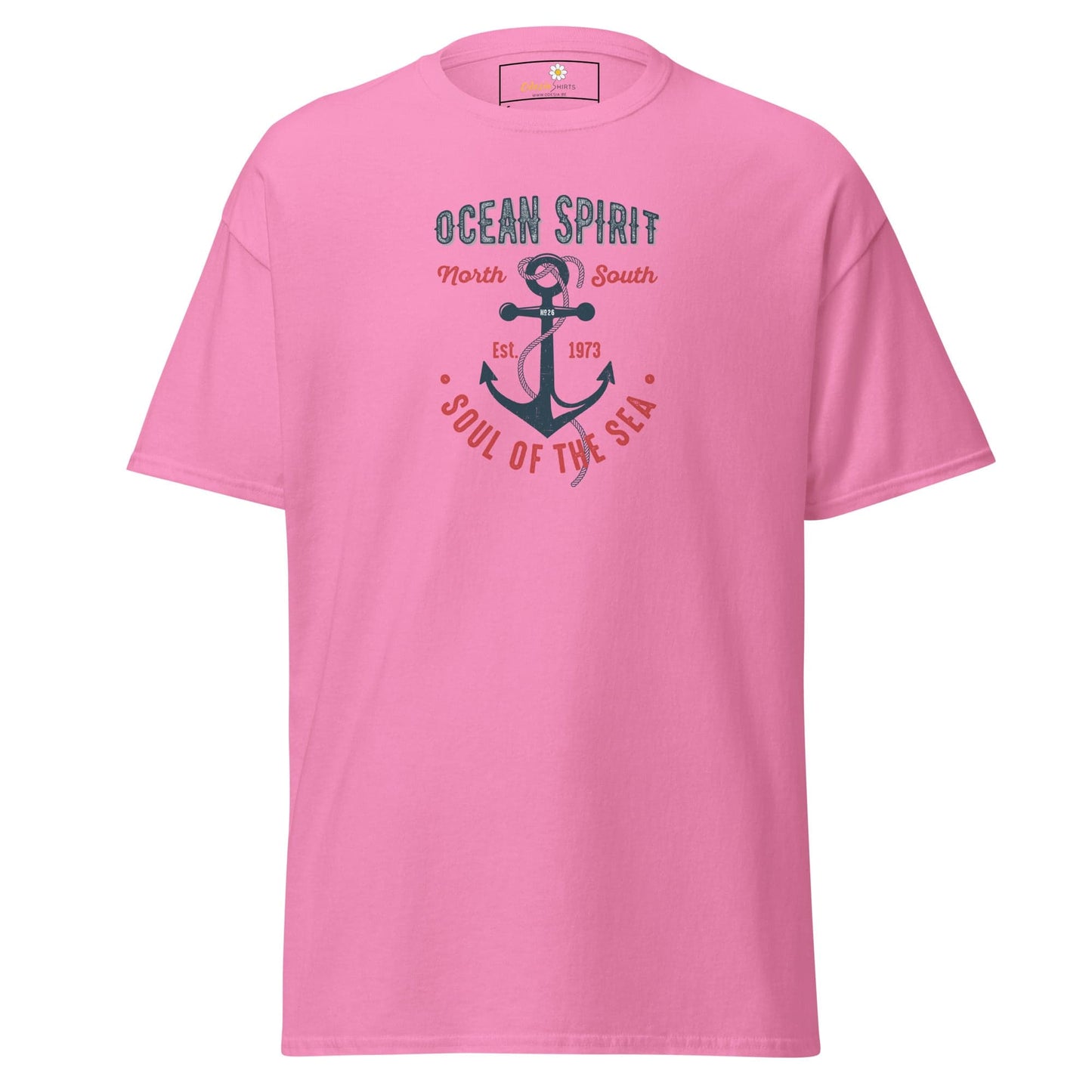 Unisex classic t-shirt - SEALIFE OCEAN SPIRIT SOUL OF SEA - REGULAR - Azalea / S
