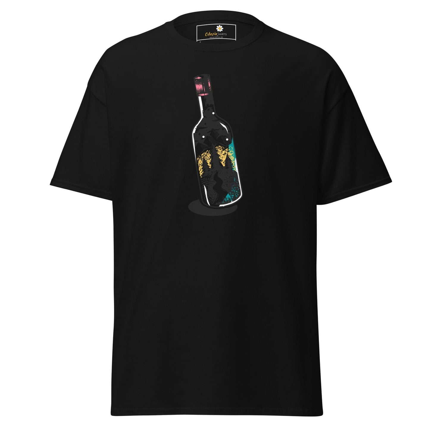 Unisex classic t-shirt - FANTASY LIGHT BOTTLE - REGULAR - Black / S