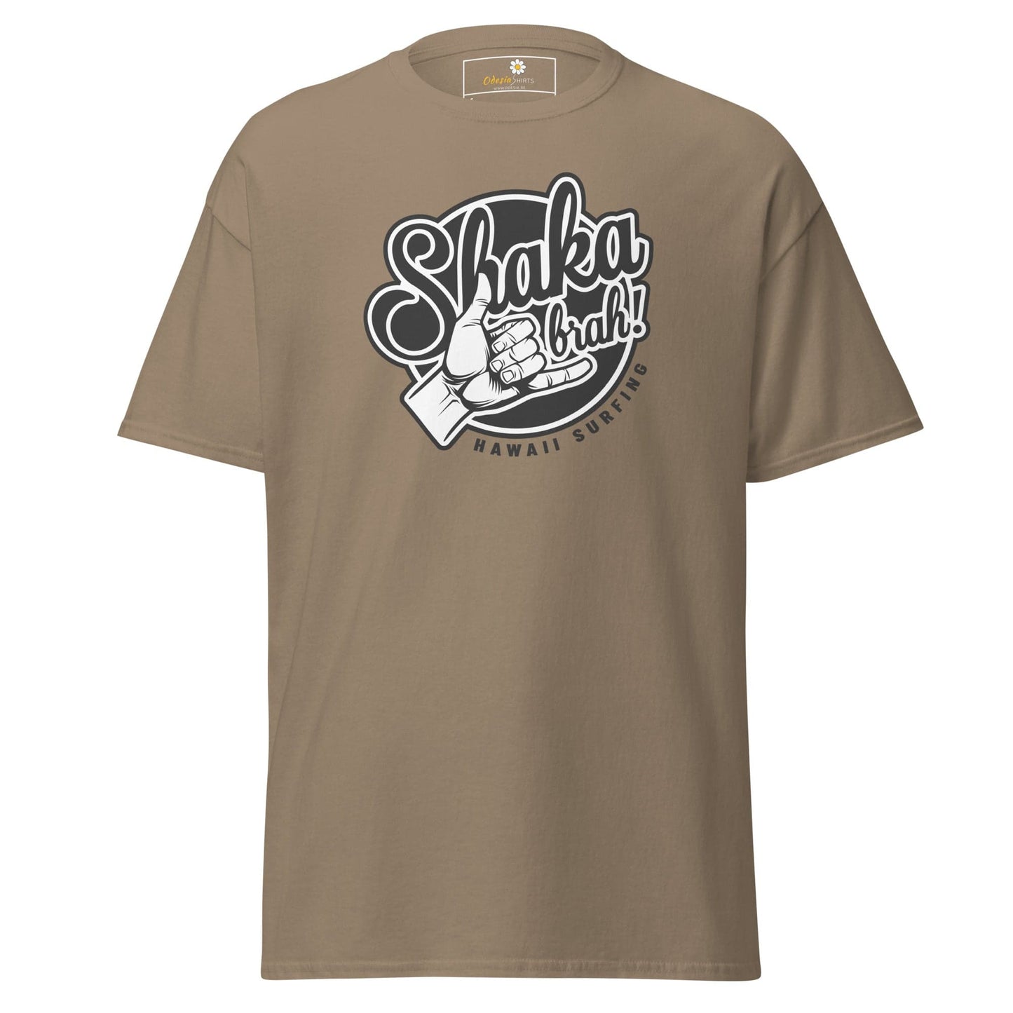 Unisex classic t-shirt - MYSTIC SHAKA BRAH - REGULAR - Brown Savana / S