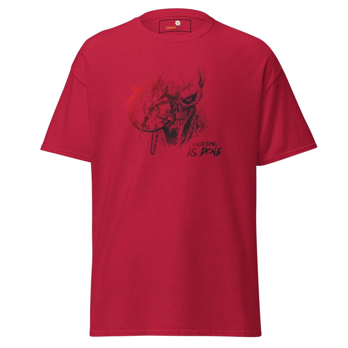 Unisex classic t-shirt - FANTASY TIME IS DUE - REGULAR - Cardinal / S