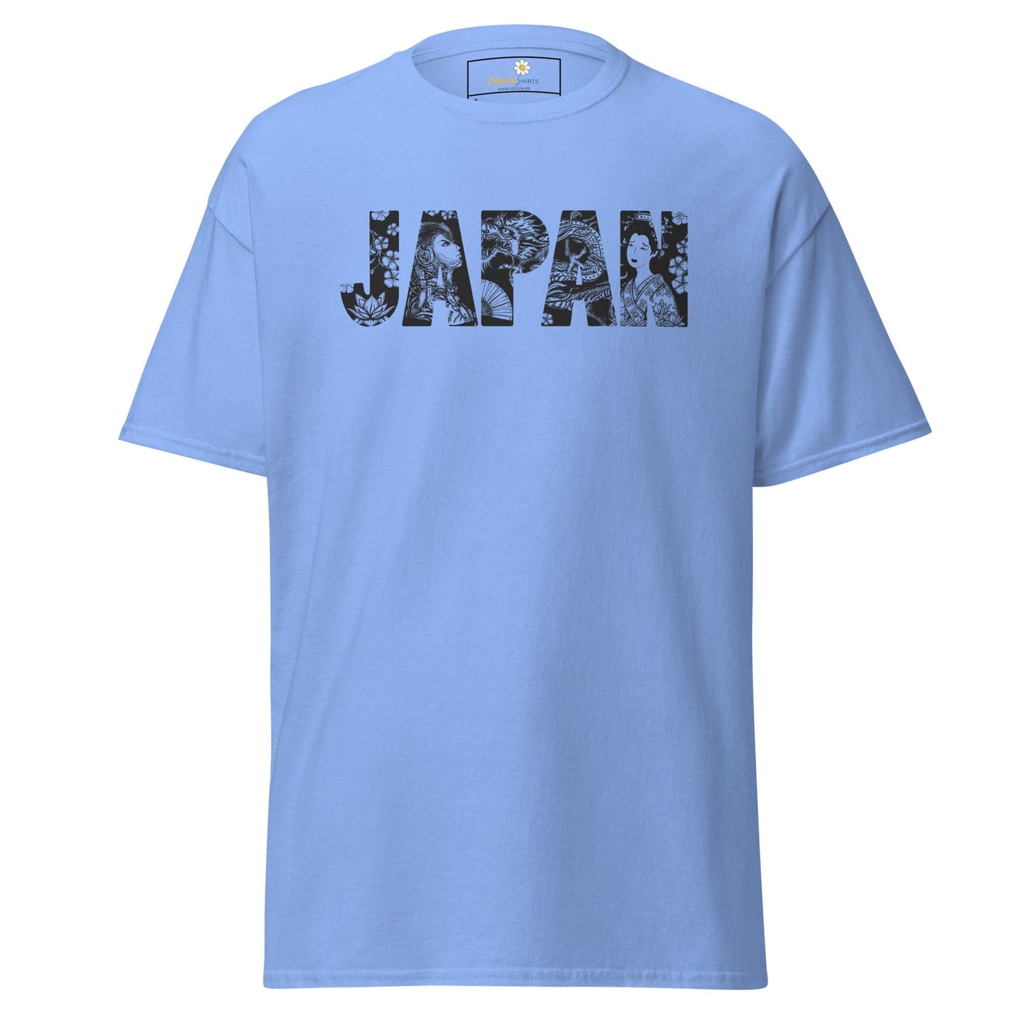 Unisex classic t-shirt - COUNTRY JAPAN - REGULAR - Carolina Blue / S