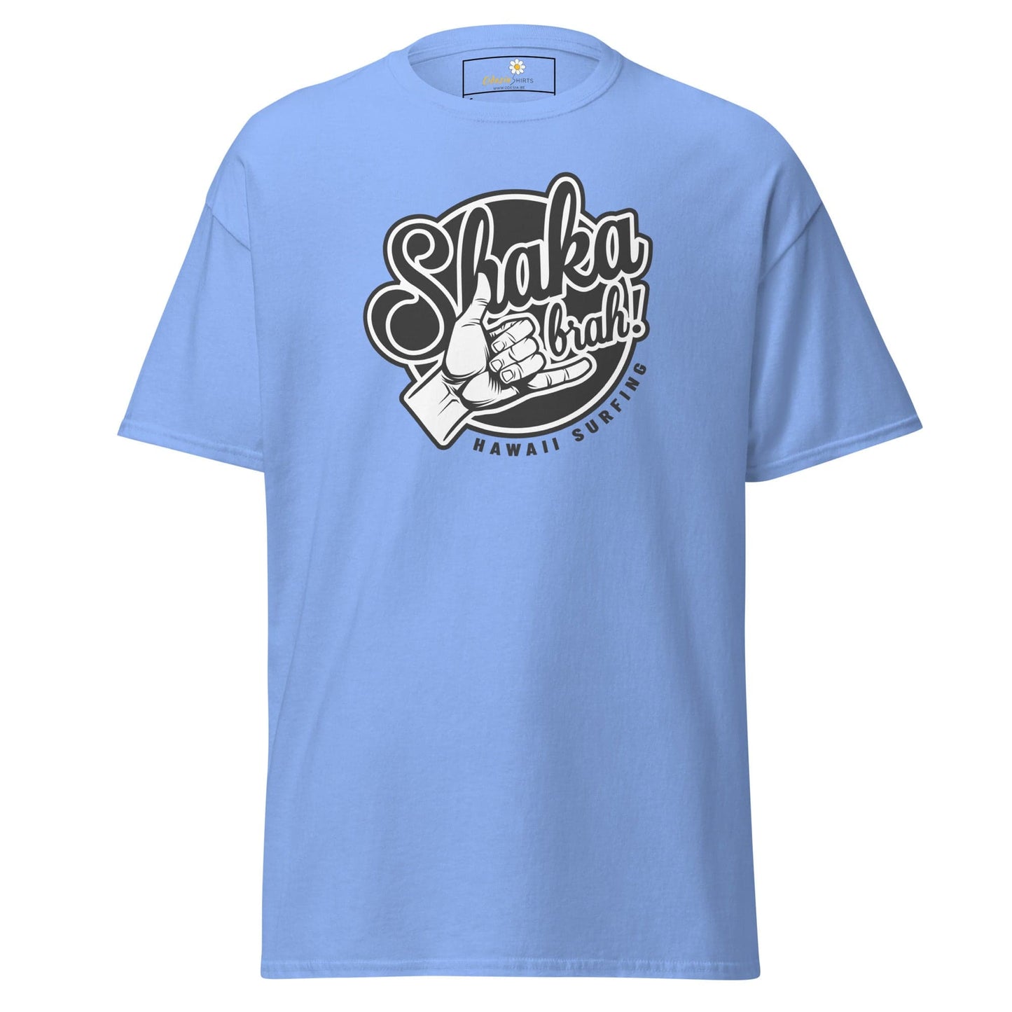 Unisex classic t-shirt - MYSTIC SHAKA BRAH - REGULAR - Carolina Blue / S