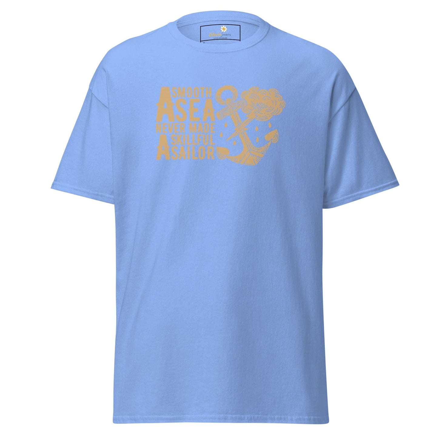 Unisex classic t-shirt - SEALIFE SMOOTH SEA MADE SAILOR - REGULAR - Carolina Blue / S